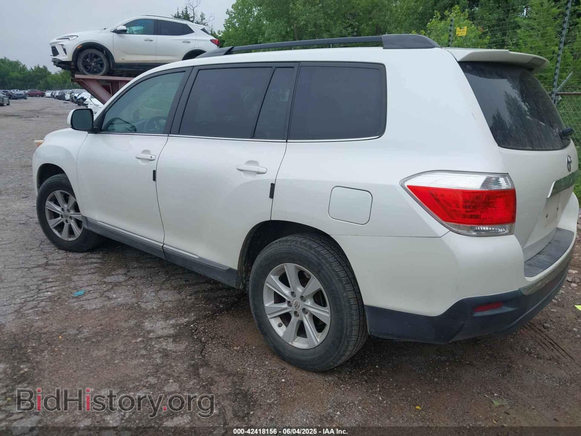 2012 TOYOTA HIGHLANDER - VIN: 5TDBK3EHXCS151884 - Фото 3