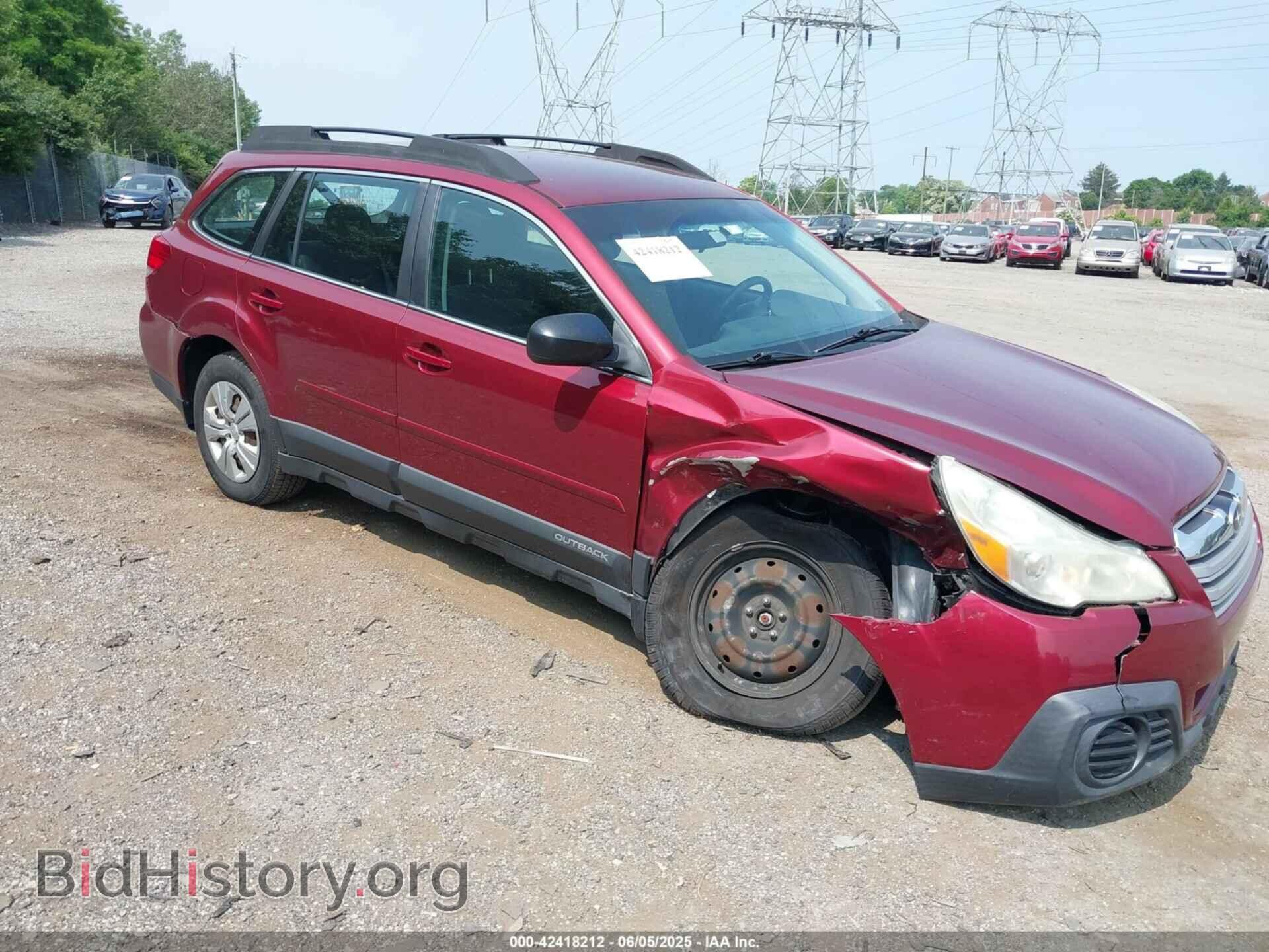 Фотография 4S4BRBAC8D3282973 - SUBARU OUTBACK 2013