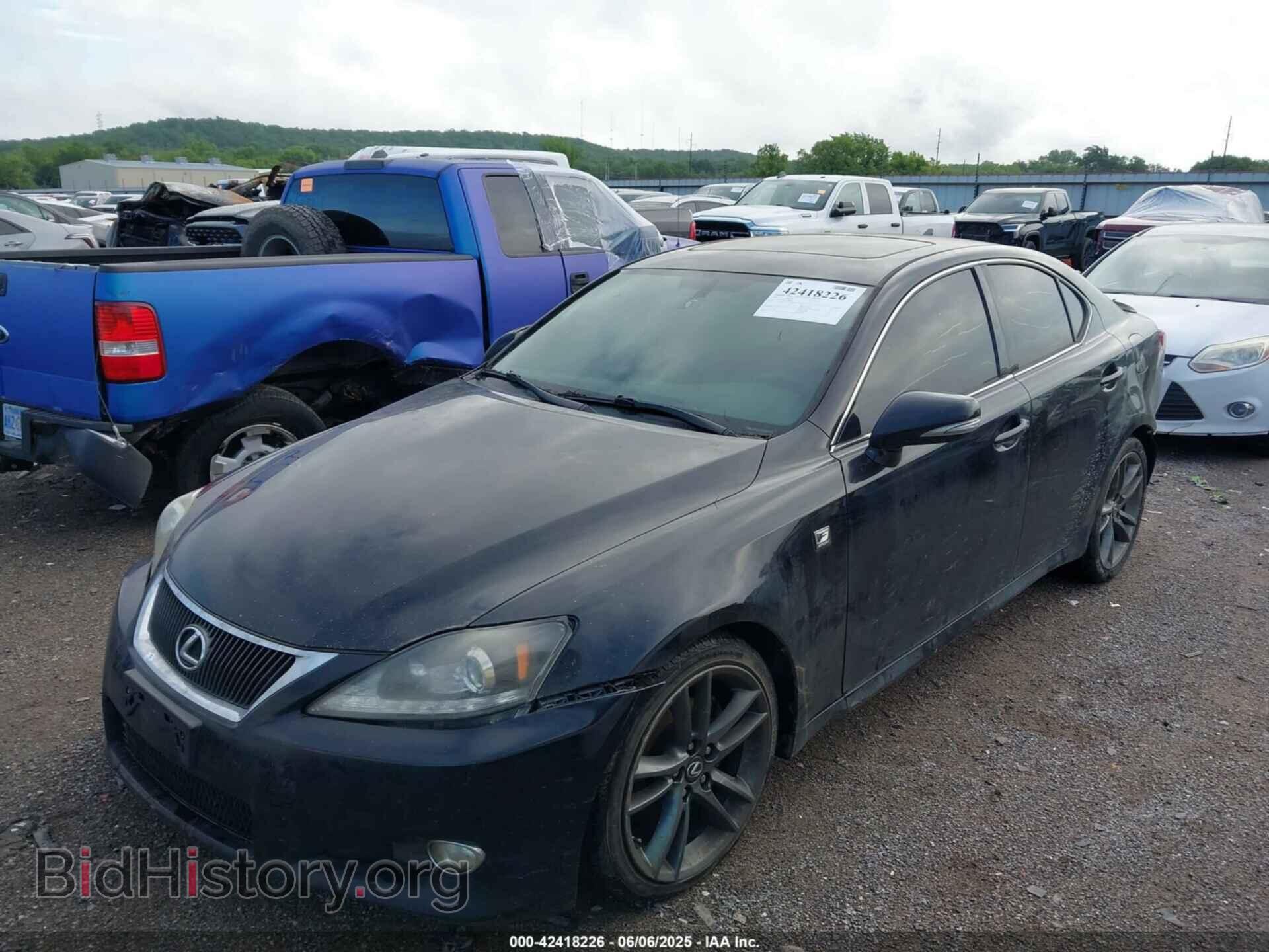 2012 LEXUS IS 250 - VIN: JTHBF5C26C5180916 - Фото 2