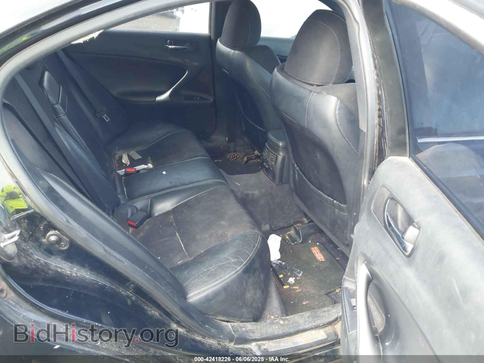 2012 LEXUS IS 250 - VIN: JTHBF5C26C5180916 - Фото 8