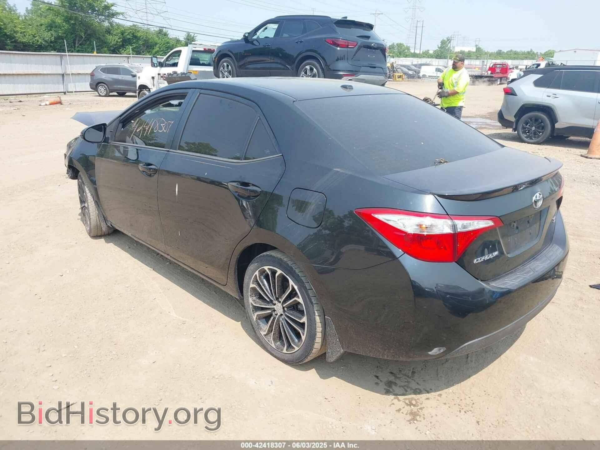 2014 TOYOTA COROLLA - VIN: 5YFBURHEXEP118622 - Фото 3
