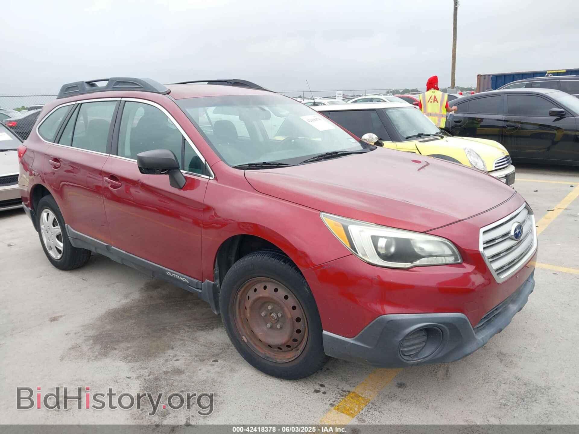 Фотография 4S4BSBAC1F3324908 - SUBARU OUTBACK 2015