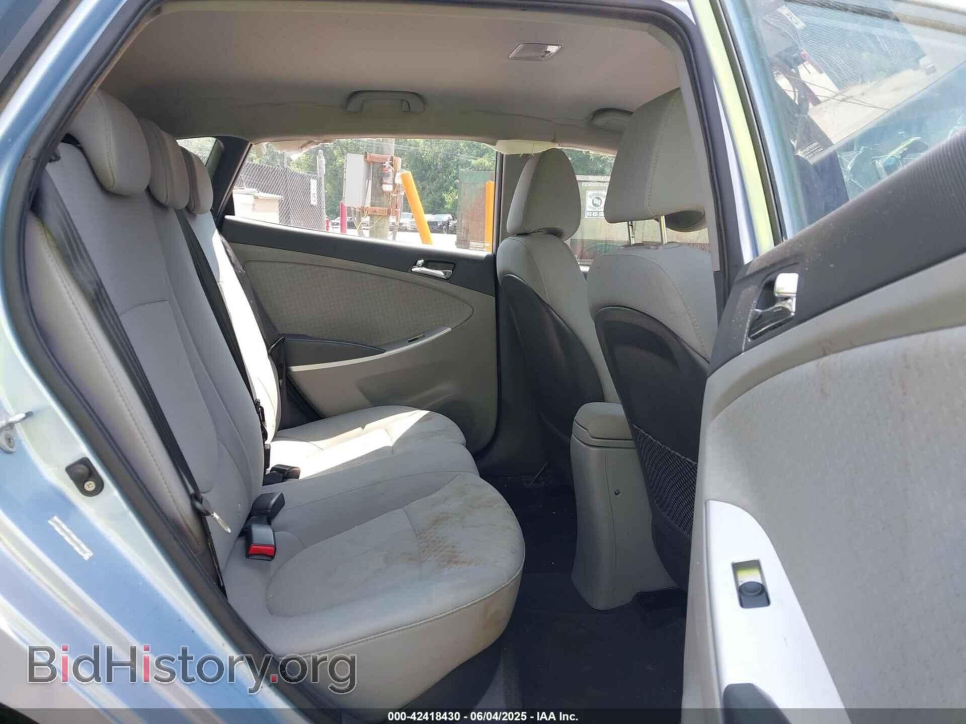 2012 HYUNDAI ACCENT - VIN: KMHCU5AE0CU023411 - Фото 8
