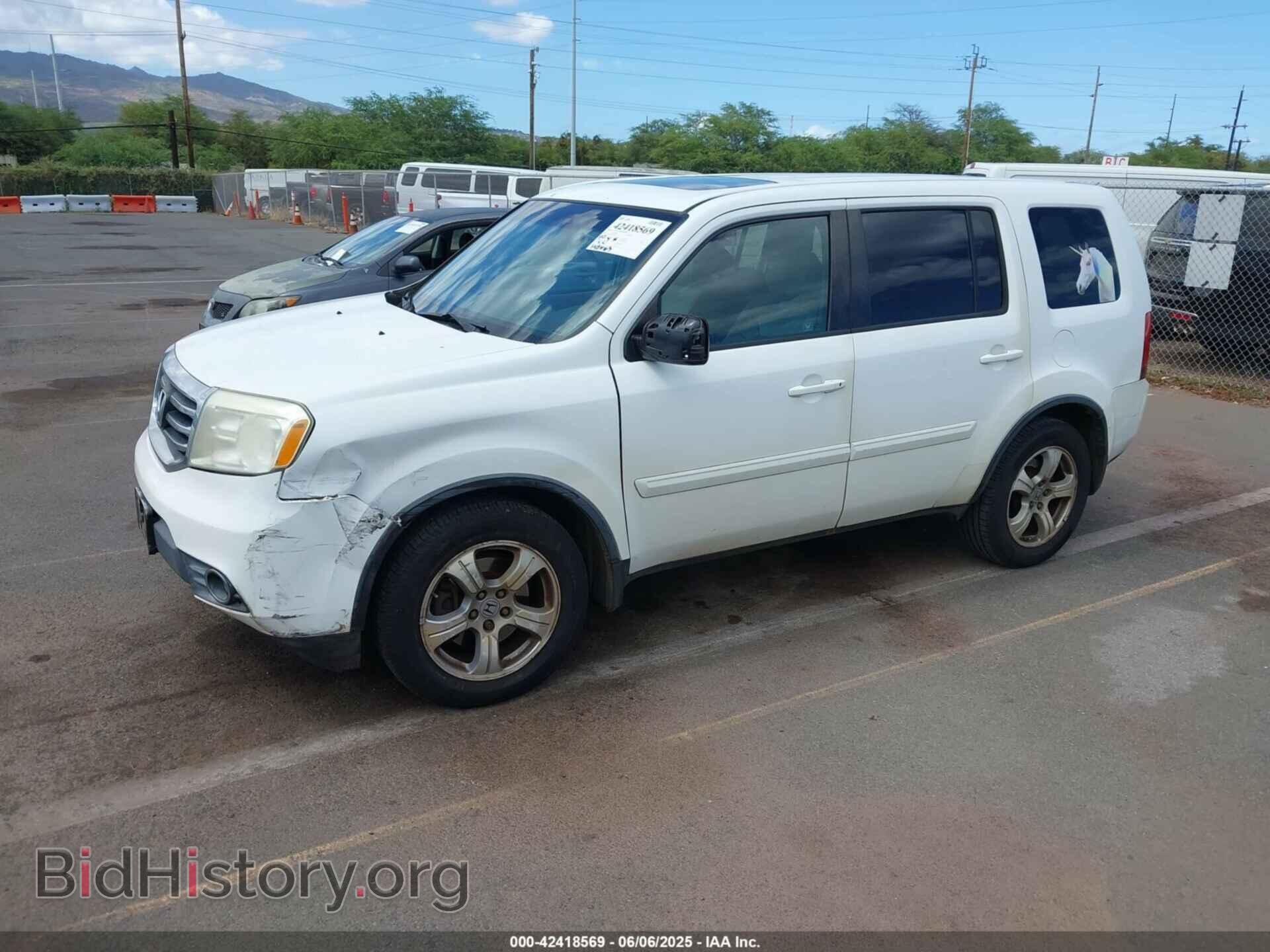 2012 HONDA PILOT - VIN: 5FNYF3H58CB038651 - Фото 2