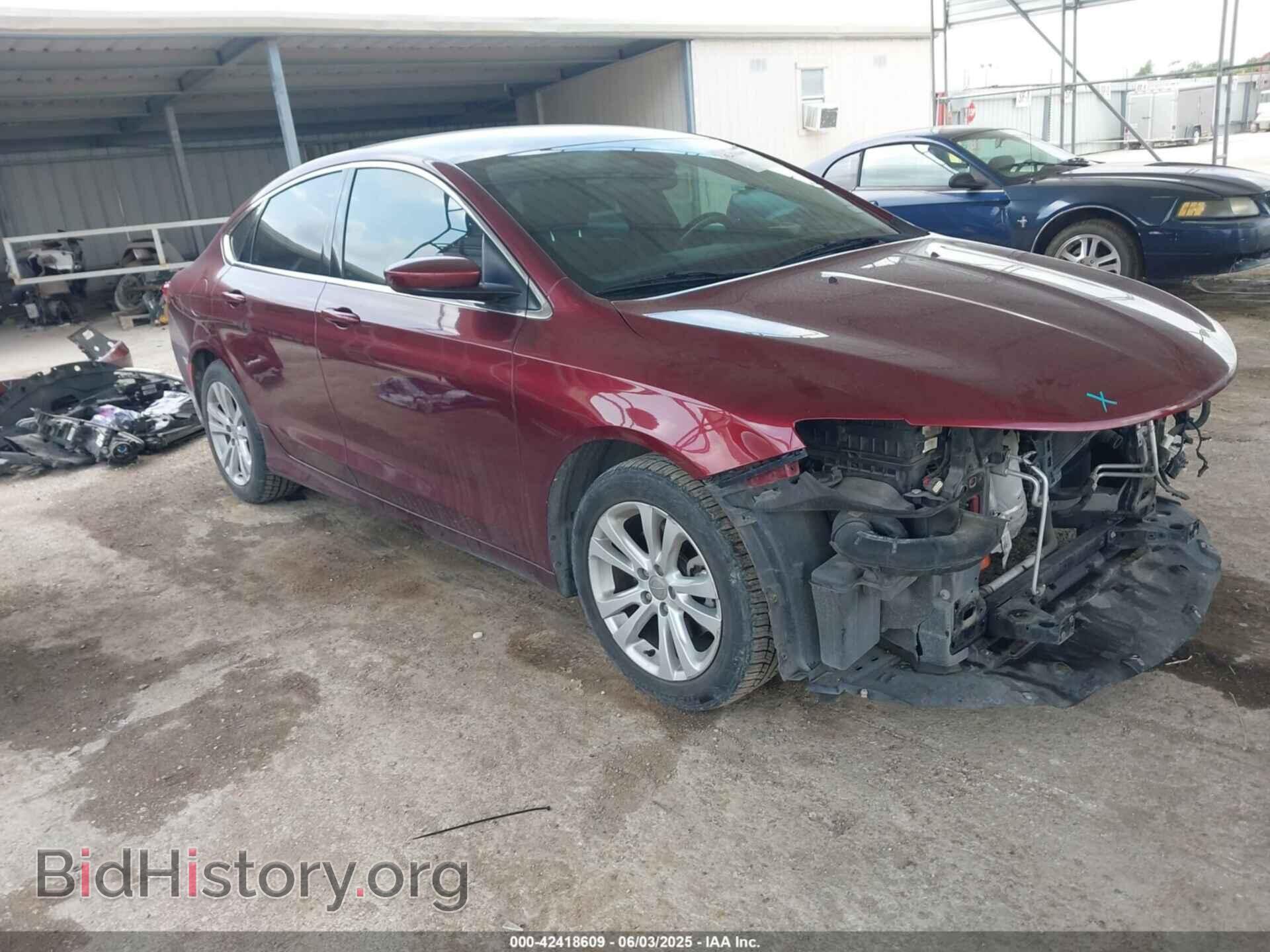 Фотография 1C3CCCAB5FN605797 - CHRYSLER 200 2015