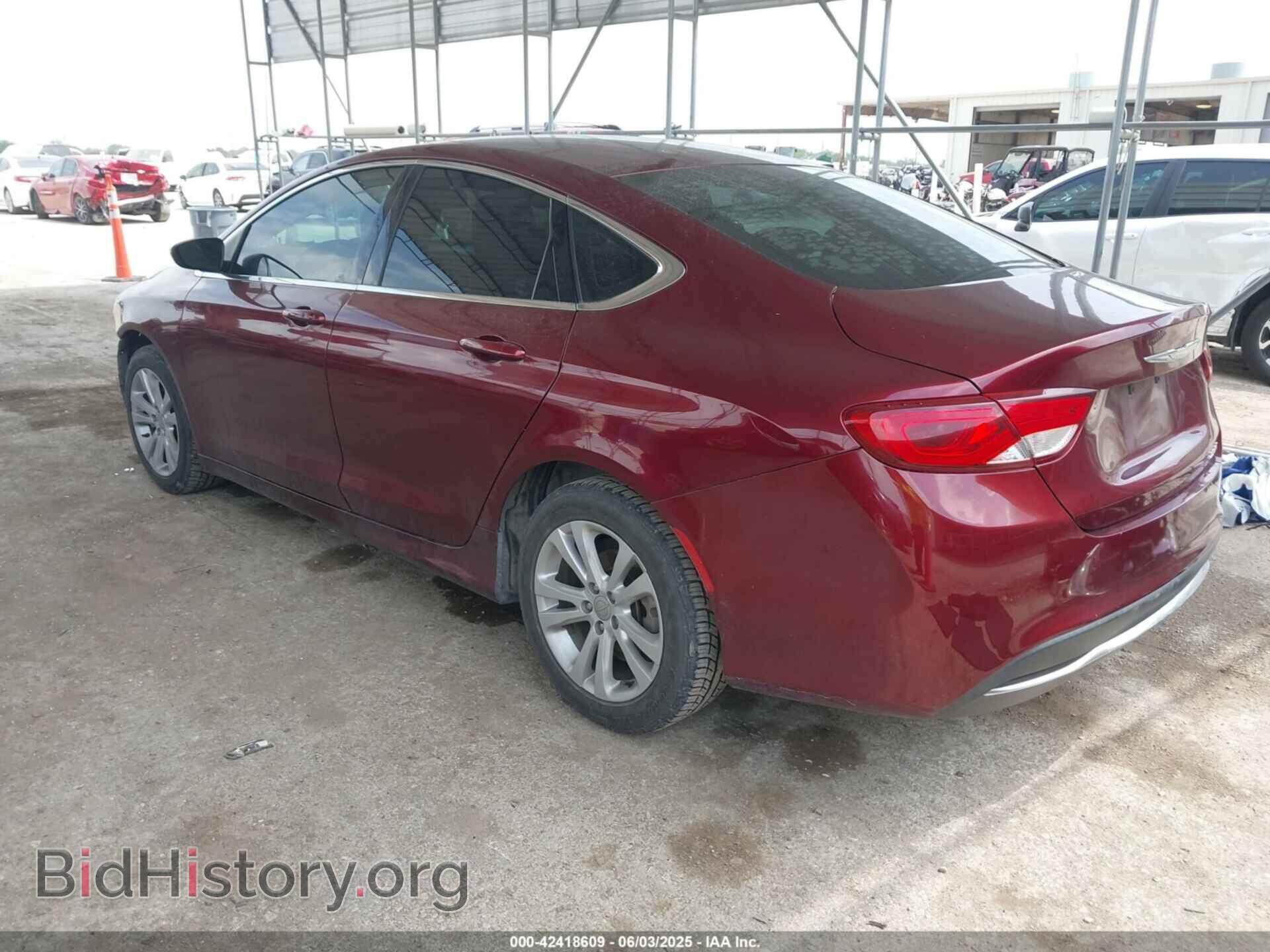 2015 CHRYSLER 200 - VIN: 1C3CCCAB5FN605797 - Фото 3