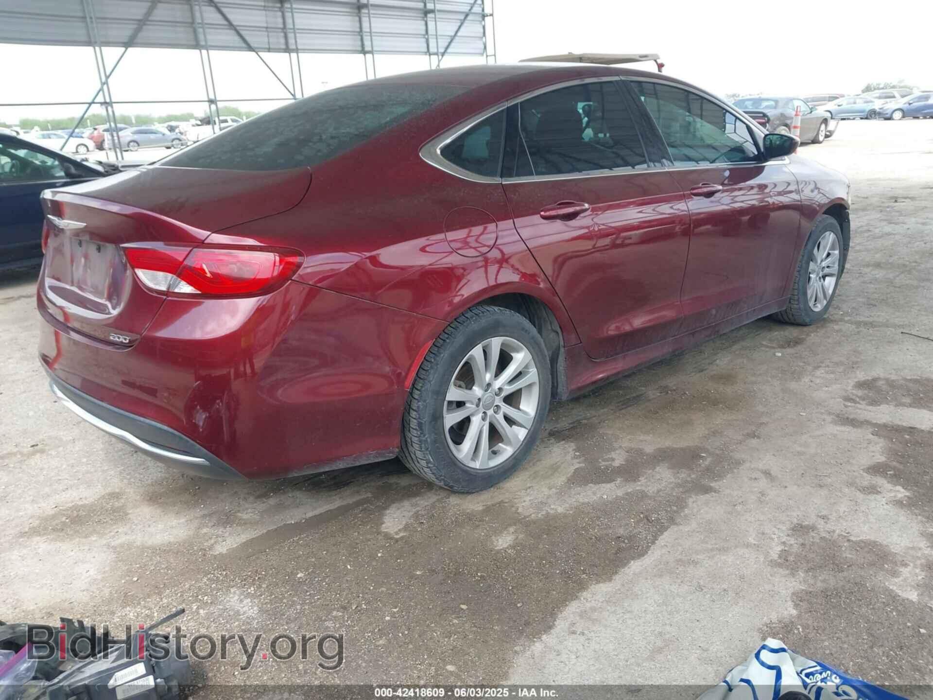 2015 CHRYSLER 200 - VIN: 1C3CCCAB5FN605797 - Фото 4
