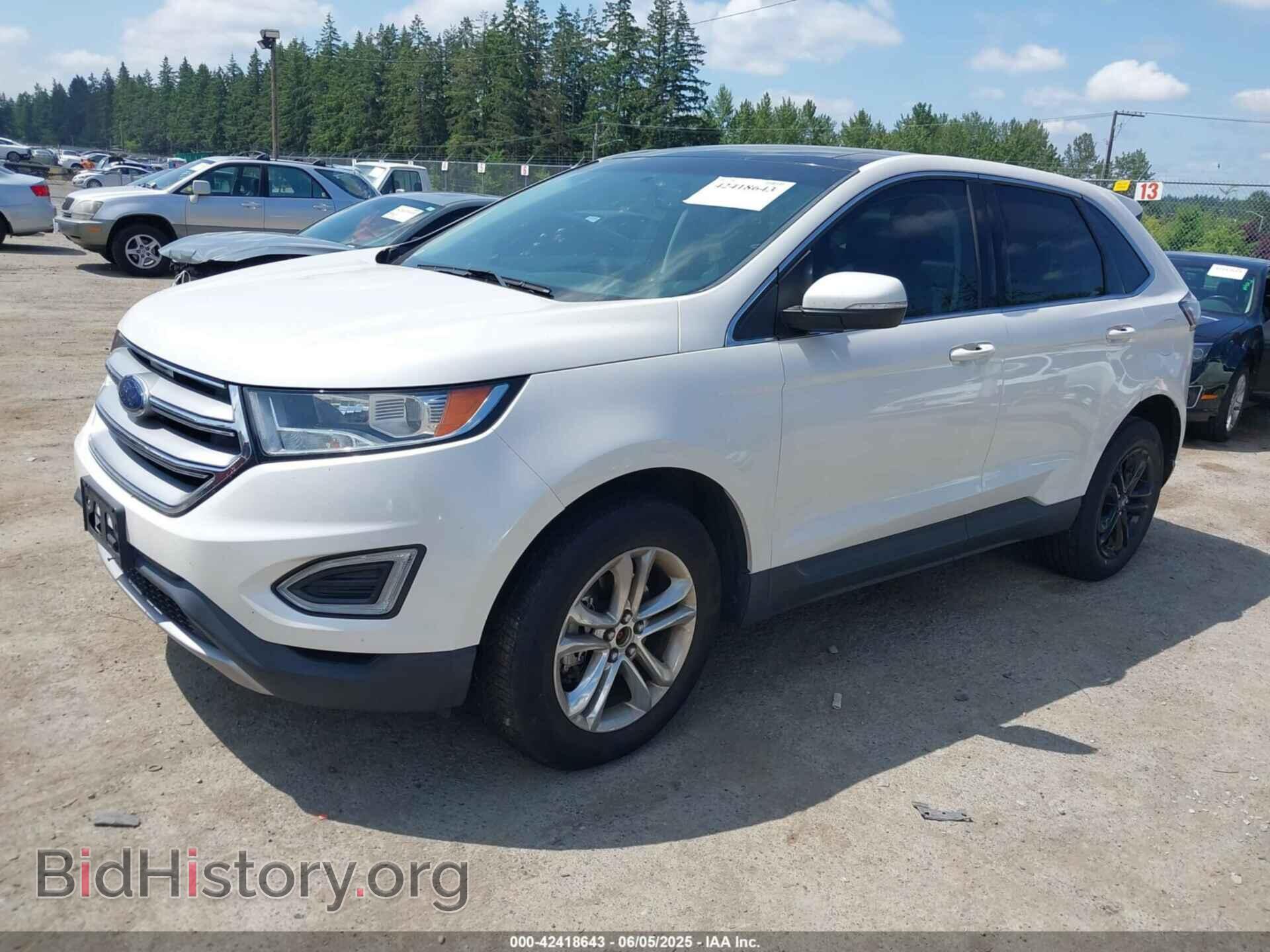 2016 FORD EDGE - VIN: 2FMPK3J97GBB31499 - Фото 2