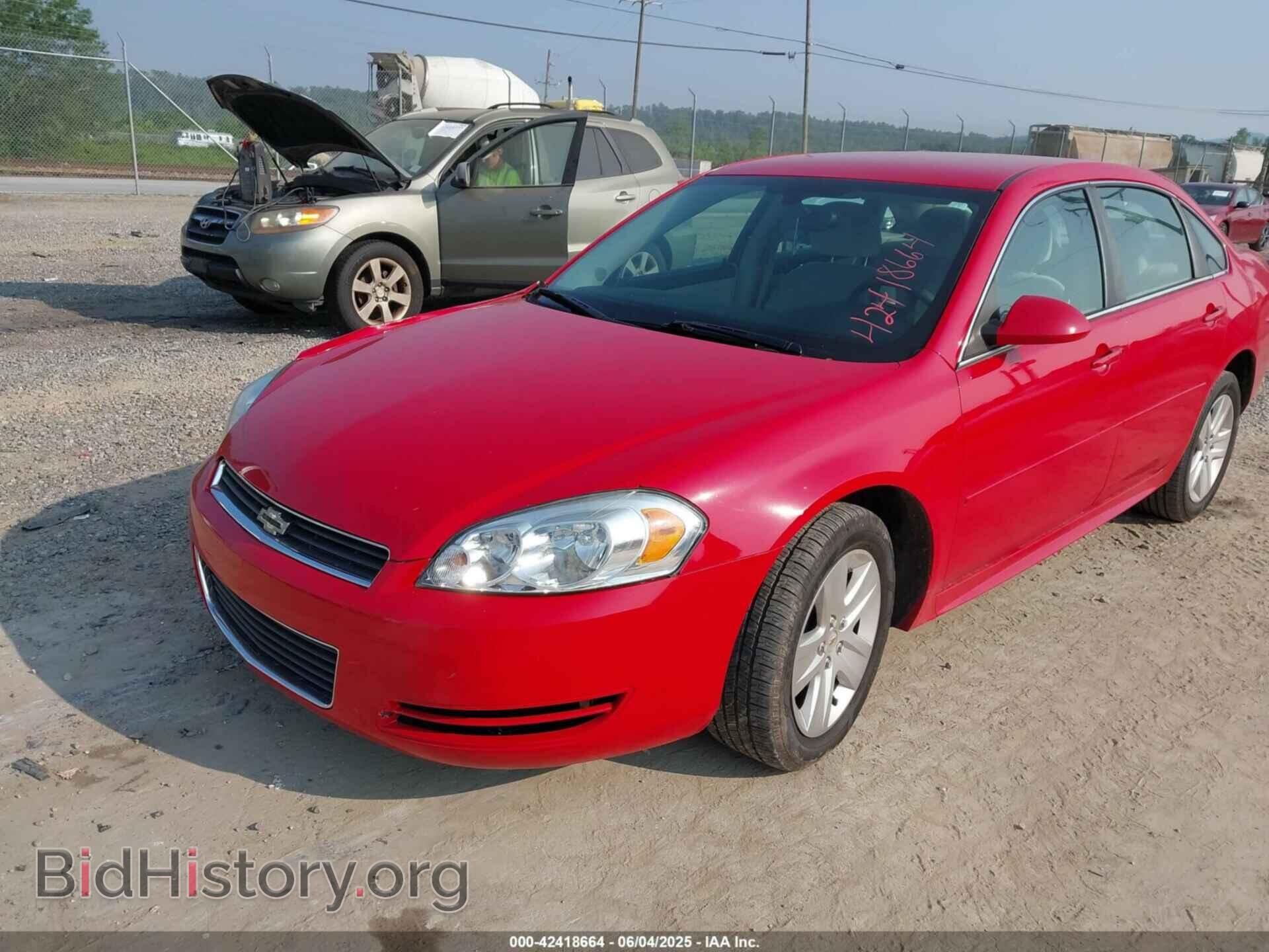 2011 CHEVROLET IMPALA - VIN: 2G1WA5EK3B1138694 - Фото 2