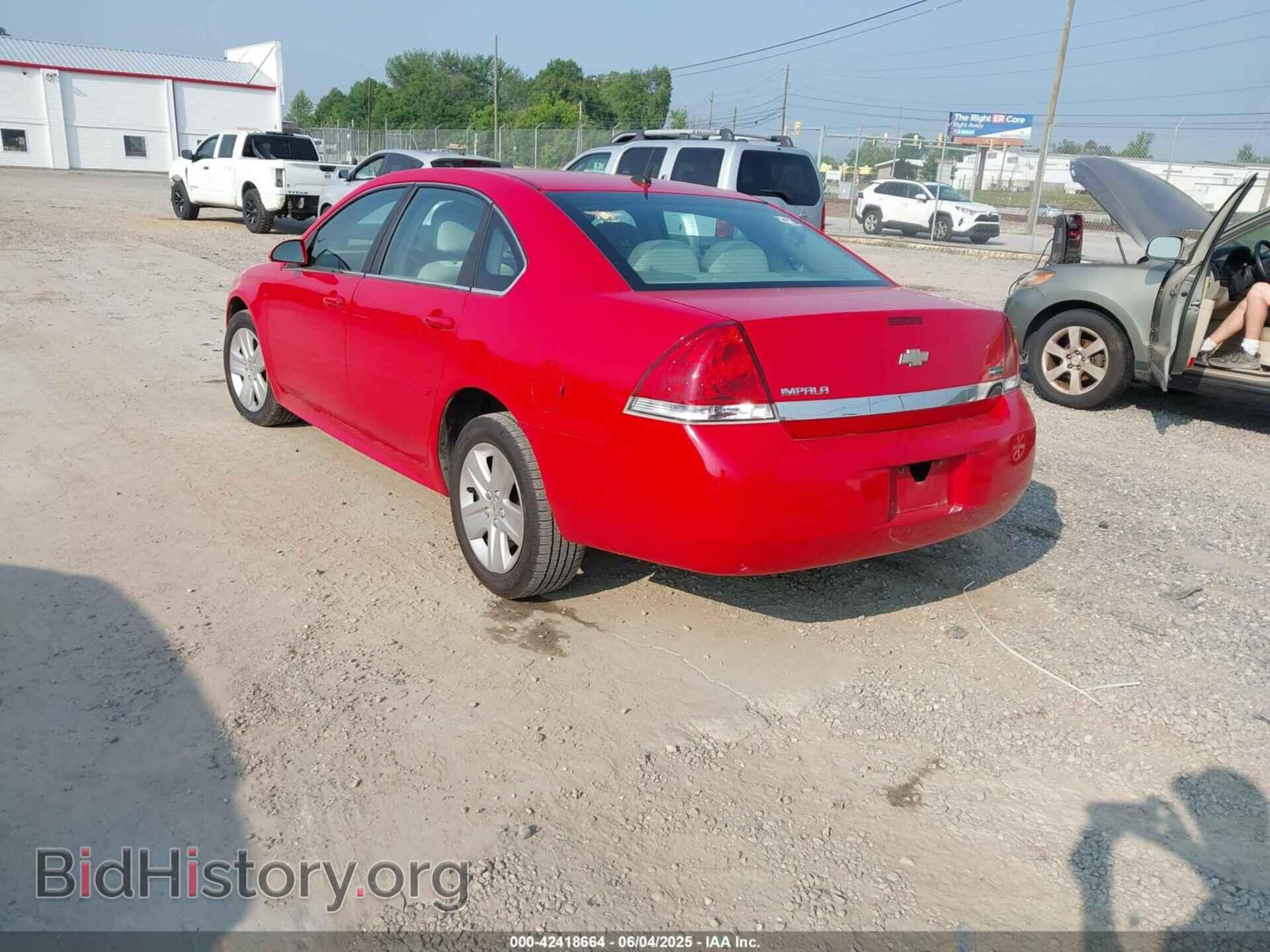 2011 CHEVROLET IMPALA - VIN: 2G1WA5EK3B1138694 - Фото 3