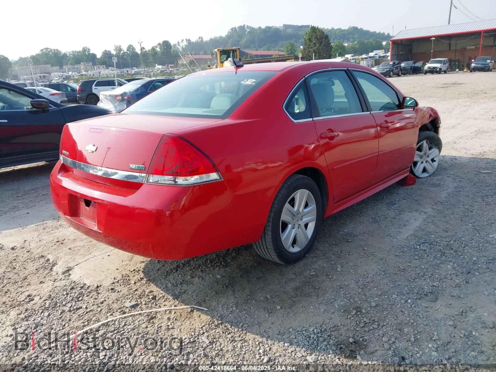 2011 CHEVROLET IMPALA - VIN: 2G1WA5EK3B1138694 - Фото 4