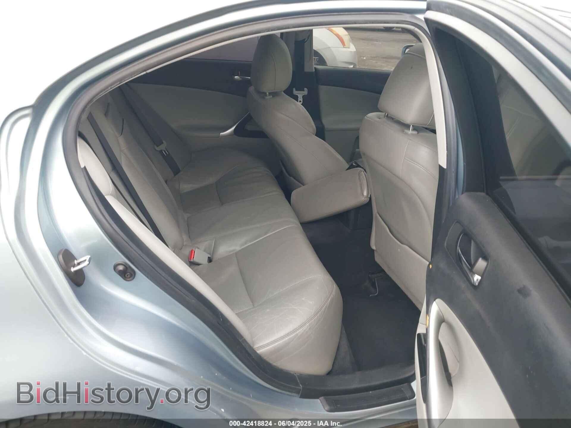 2006 LEXUS IS 350 - VIN: JTHBE262365007761 - Фото 8