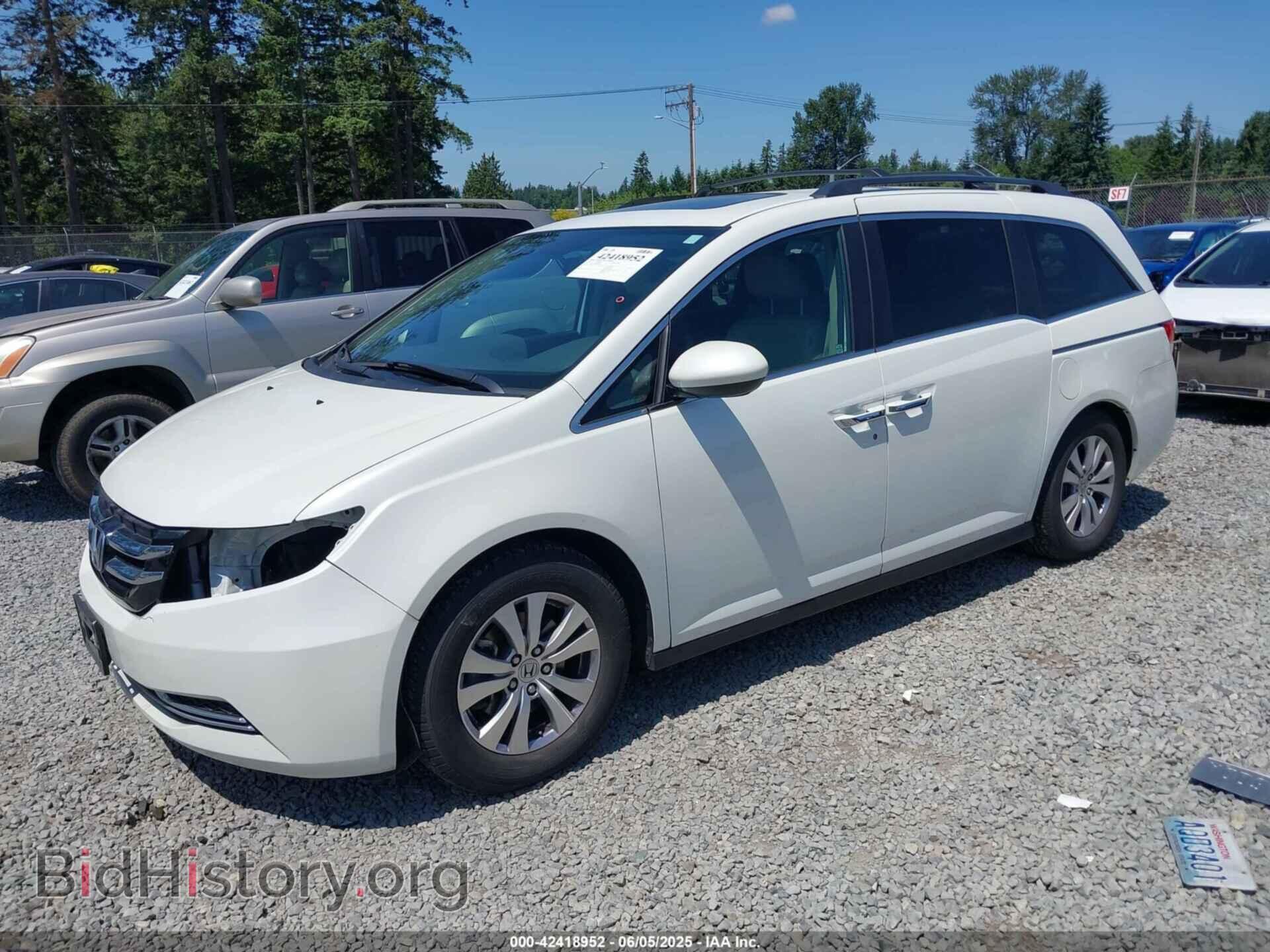 2014 HONDA ODYSSEY - VIN: 5FNRL5H69EB088589 - Фото 2