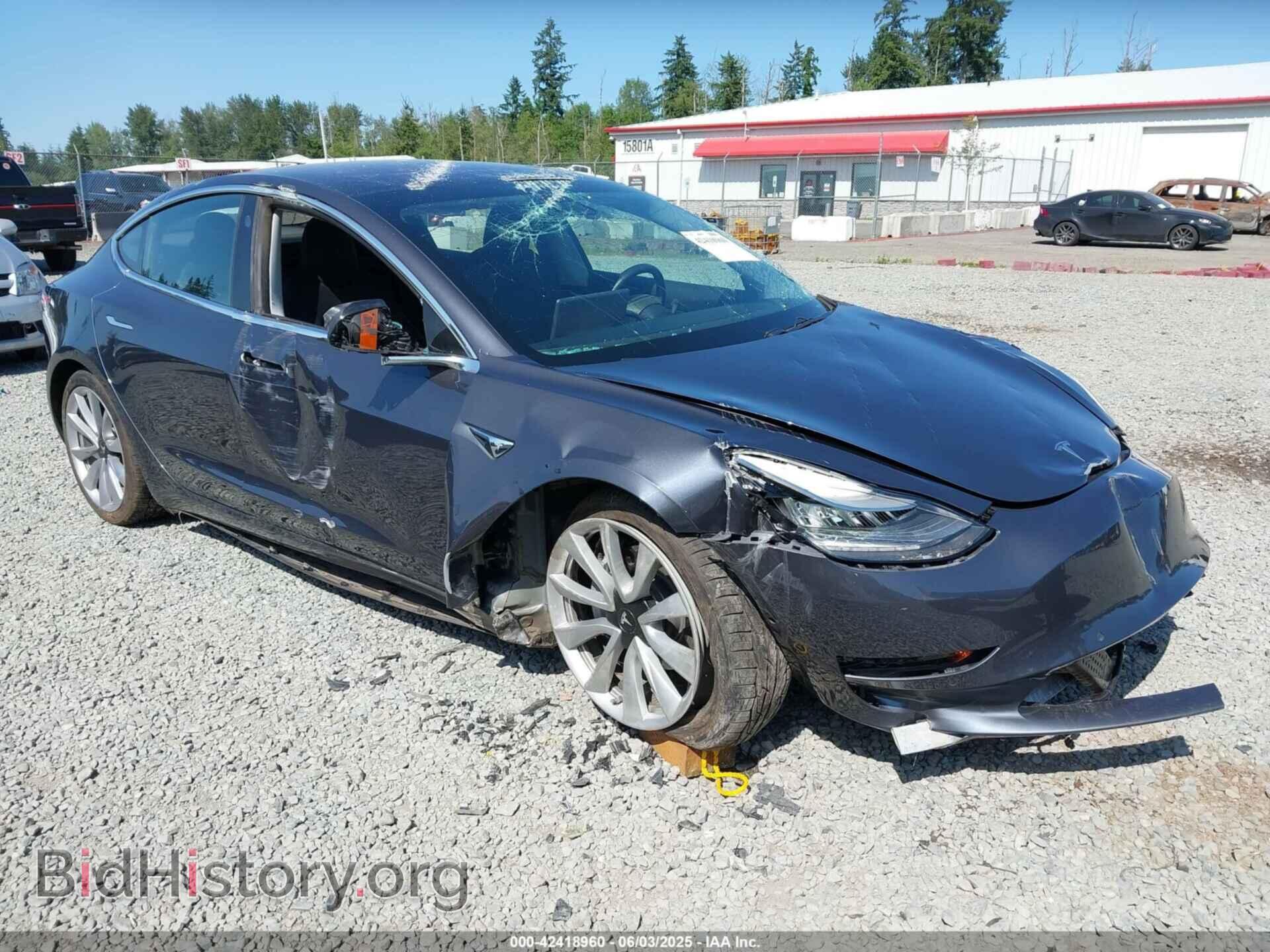 Photo 5YJ3E1EA9JF163495 - TESLA MODEL 3 2018