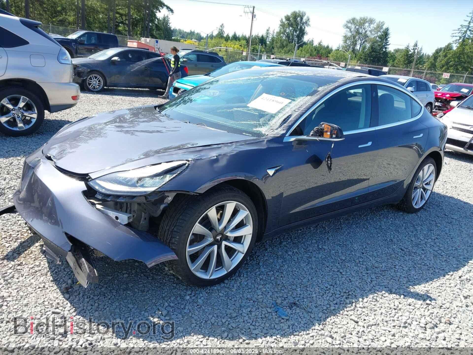 2018 TESLA MODEL 3 - VIN: 5YJ3E1EA9JF163495 - Фото 2