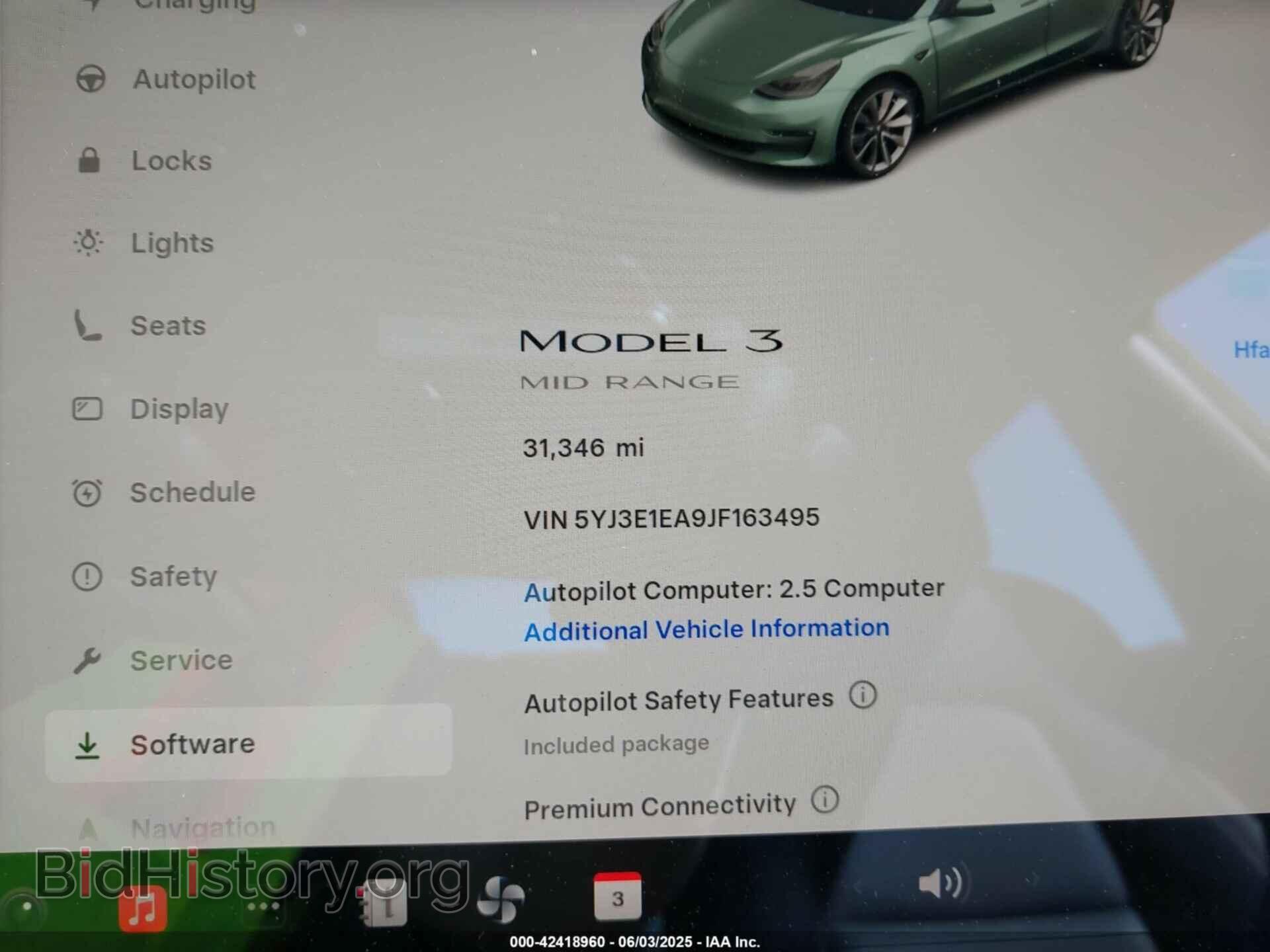 2018 TESLA MODEL 3 - VIN: 5YJ3E1EA9JF163495 - Фото 7
