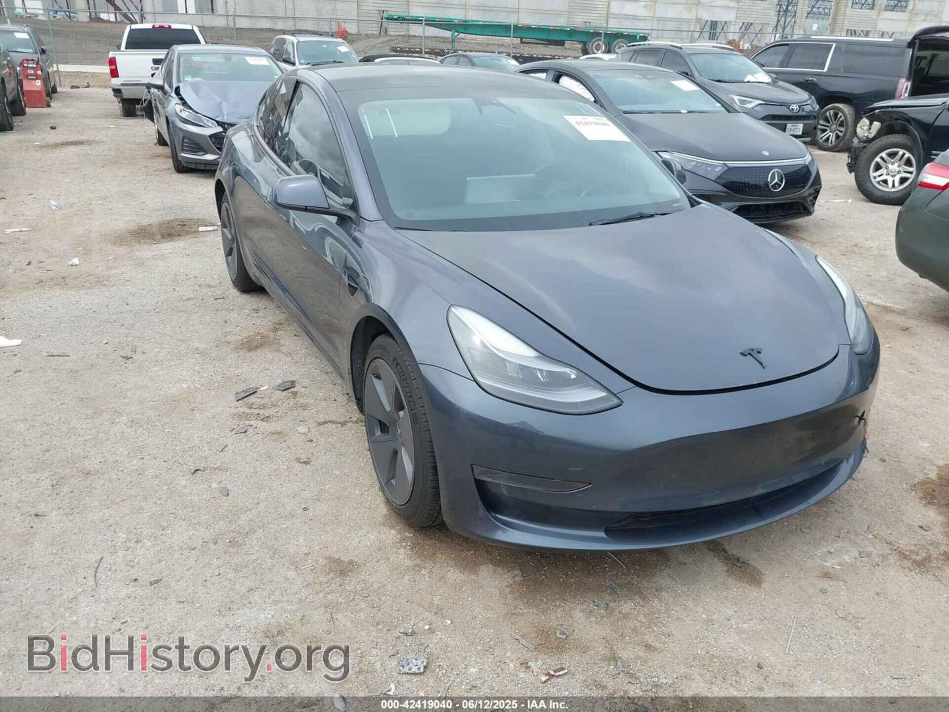 Фотография 5YJ3E1EA6PF618263 - TESLA MODEL 3 2023