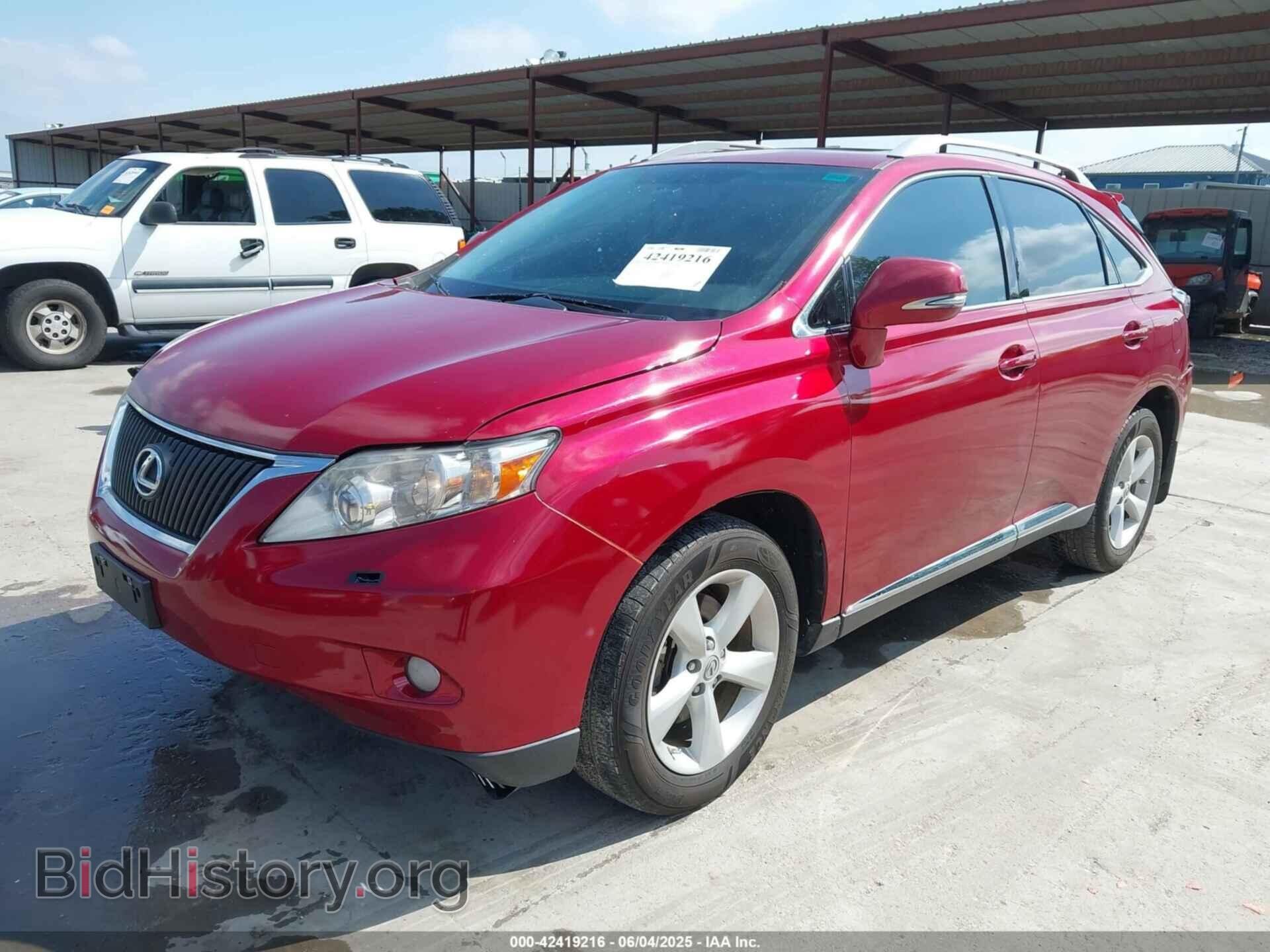 2011 LEXUS RX 350 - VIN: 2T2BK1BA5BC083315 - Фото 2