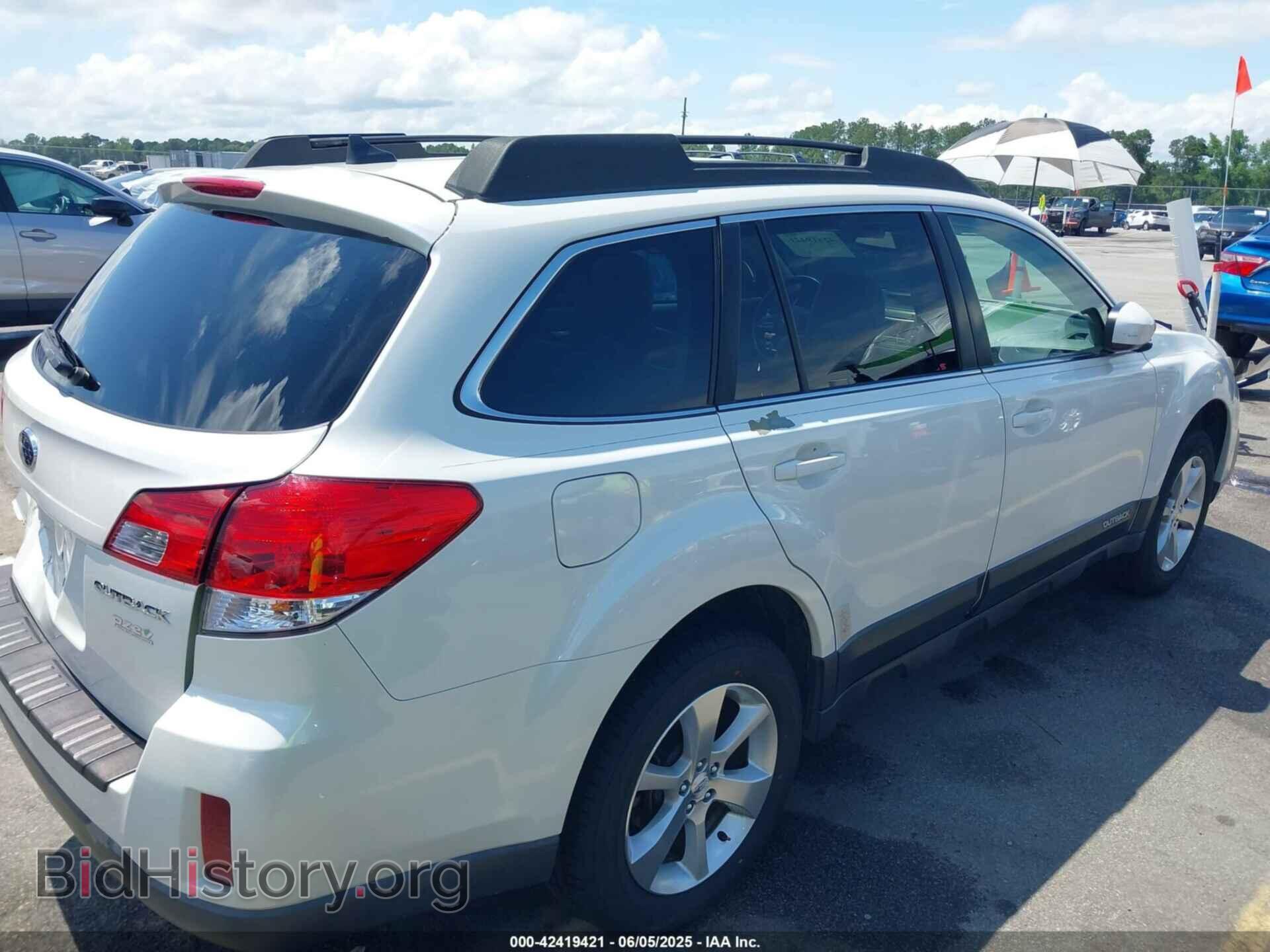 2014 SUBARU OUTBACK - VIN: 4S4BRBLC7E3248103 - Фото 4