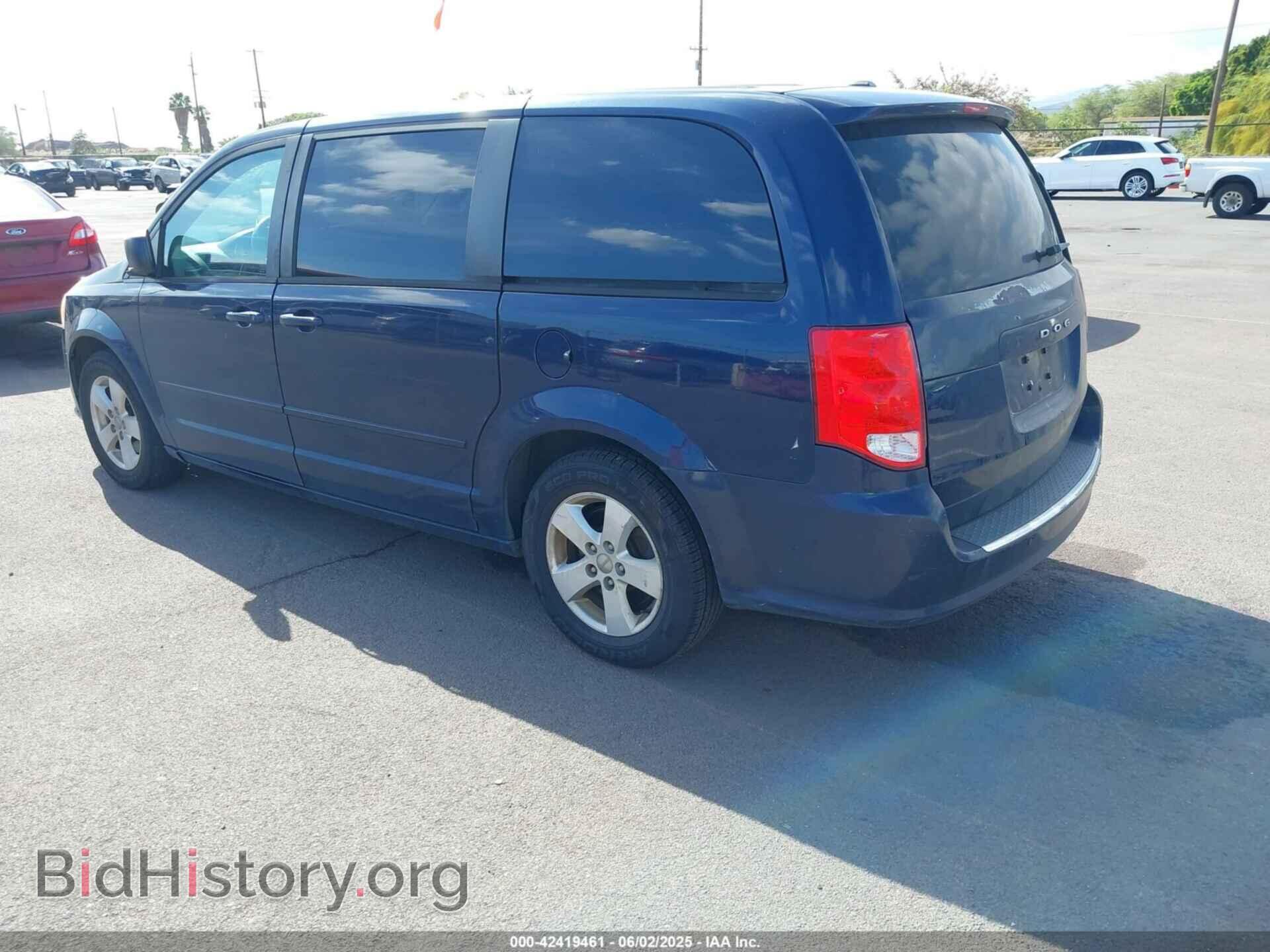 2013 DODGE GRAND CARAVAN - VIN: 2C4RDGBGXDR683433 - Фото 3