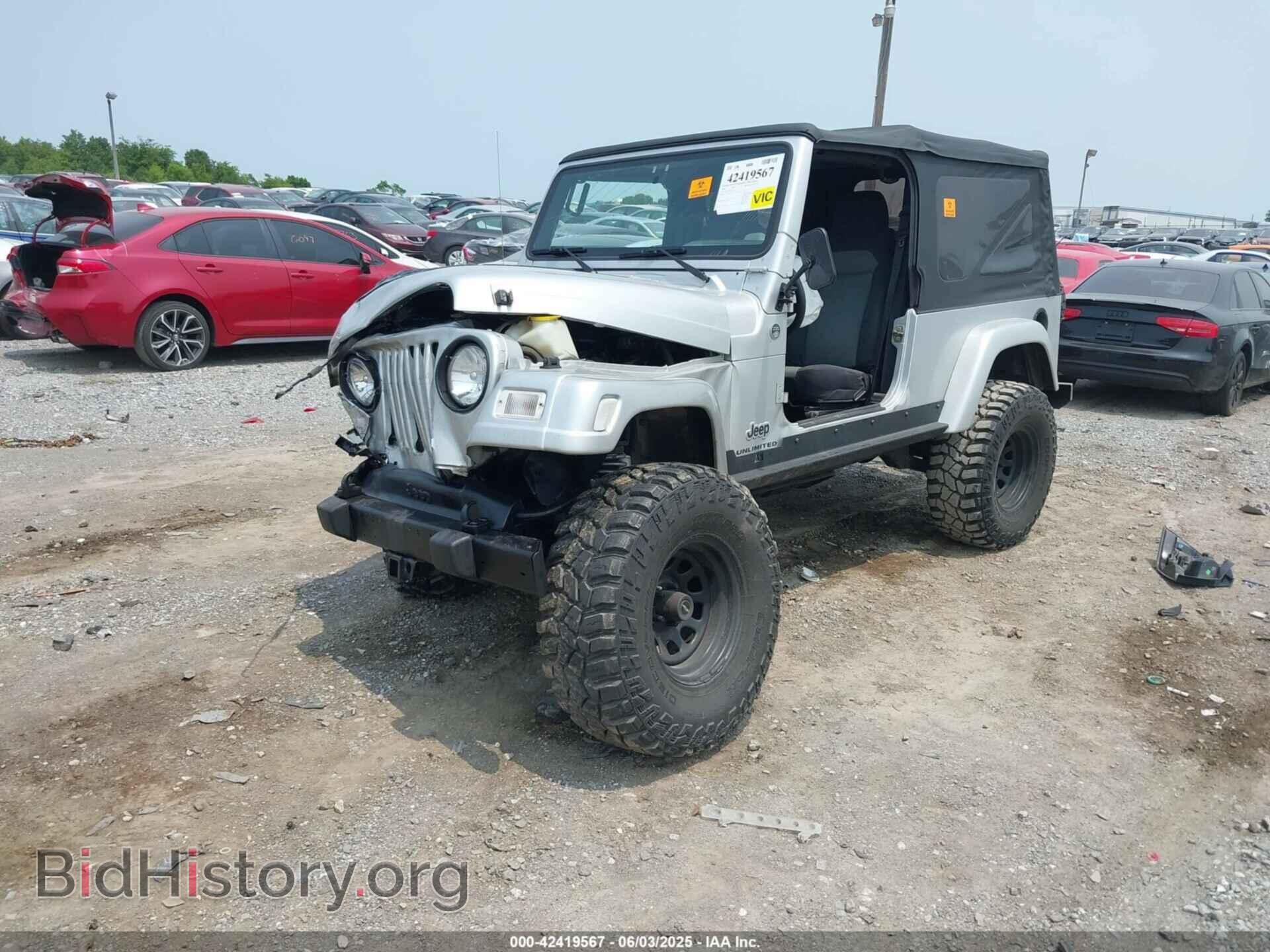 2006 JEEP WRANGLER - VIN: 1J4FA44S36P761724 - Фото 2