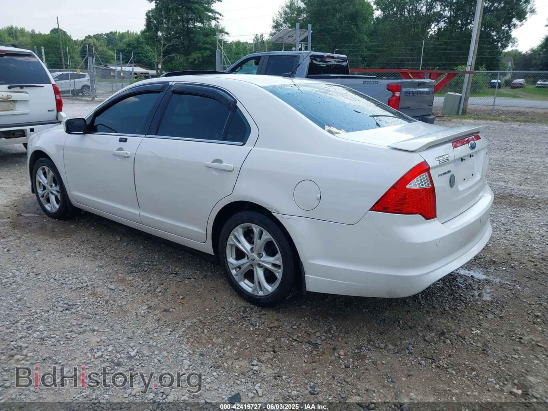 2012 FORD FUSION - VIN: 3FAHP0HA8CR242542 - Фото 3