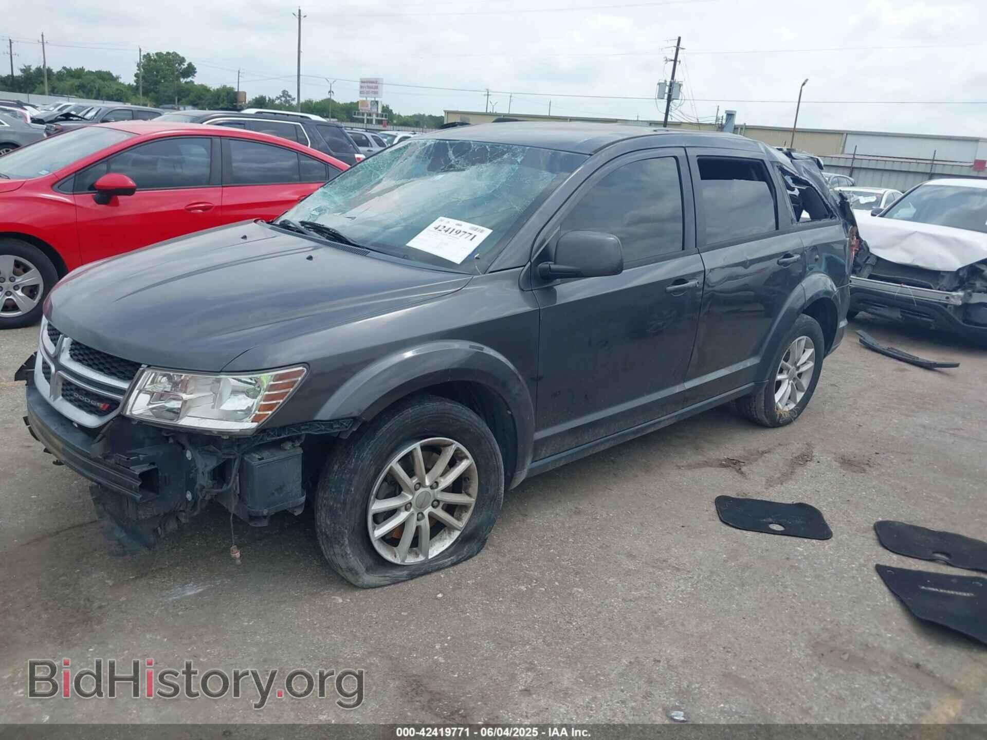 2016 DODGE JOURNEY - VIN: 3C4PDCBG8GT153060 - Фото 2