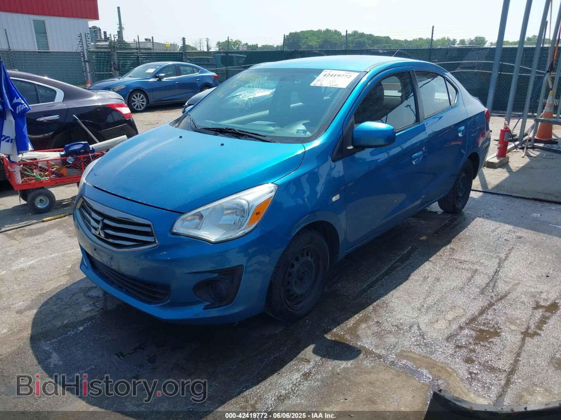 2017 MITSUBISHI MIRAGE G4 - VIN: ML32F3FJ5HHF09741 - Фото 2