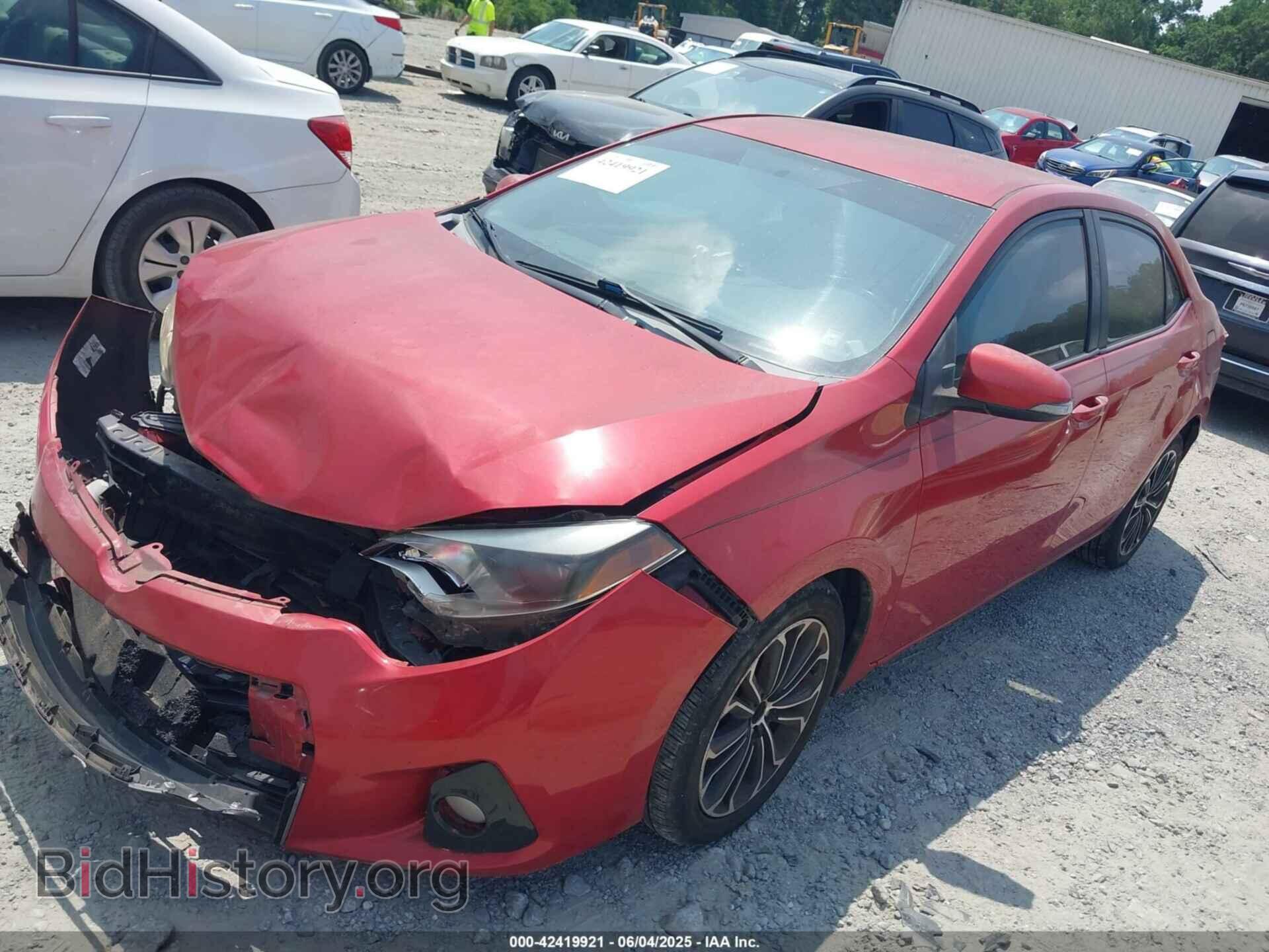 2014 TOYOTA COROLLA - VIN: 2T1BURHE1EC060867 - Фото 2