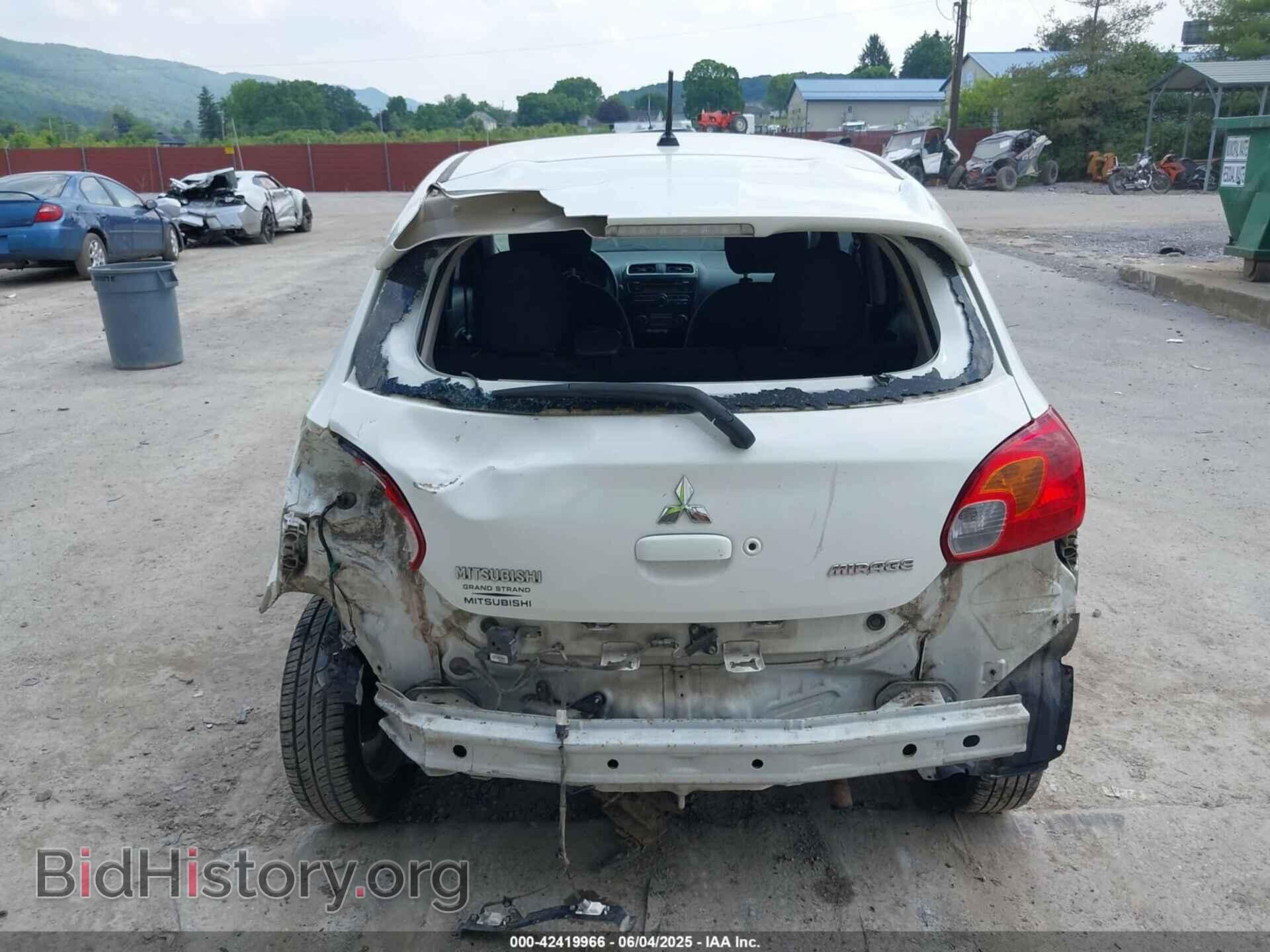 2015 MITSUBISHI MIRAGE - VIN: ML32A4HJ1FH004128 - Фото 6