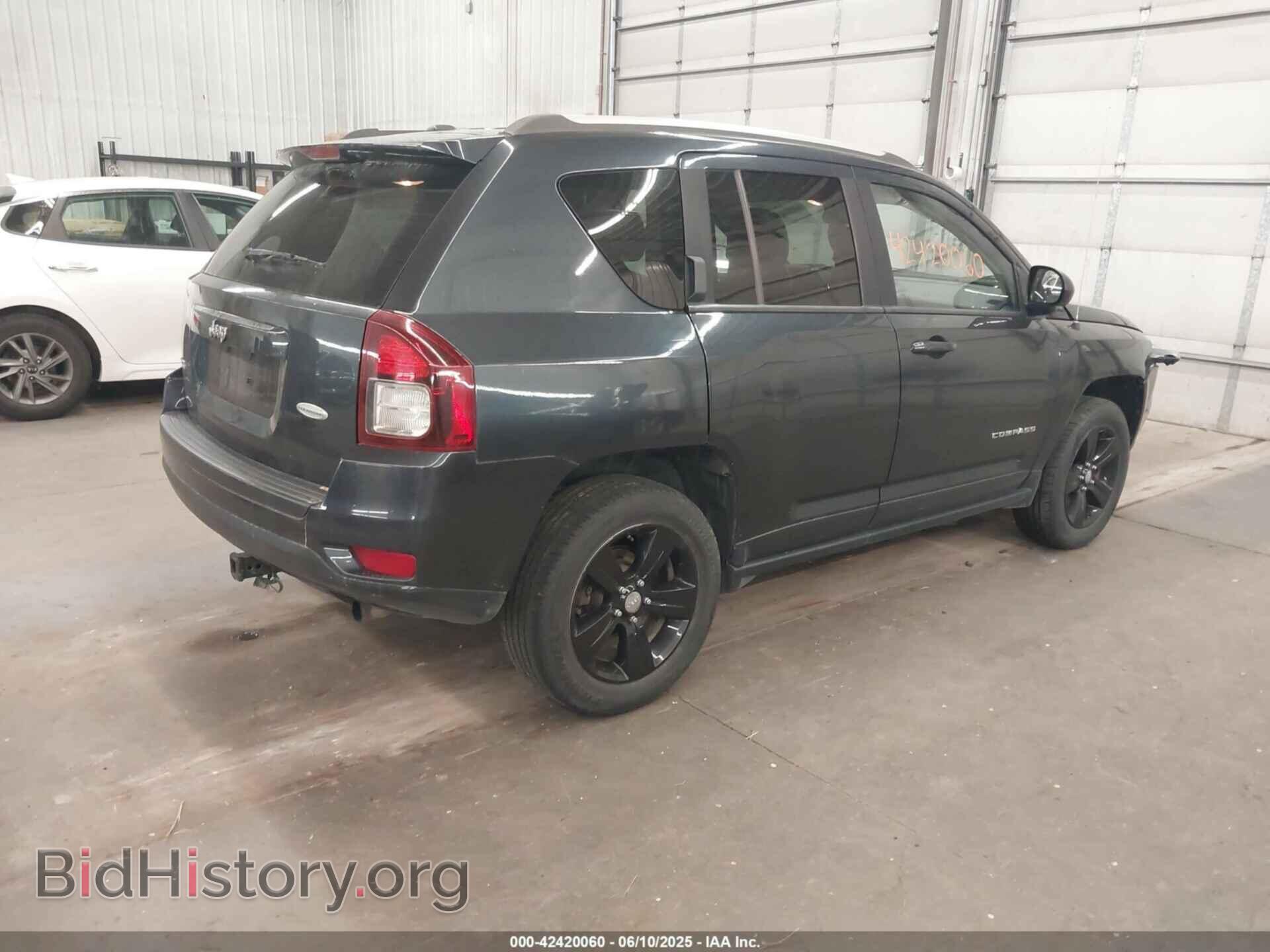 2016 JEEP COMPASS - VIN: 1C4NJDBB9GD509600 - Фото 4