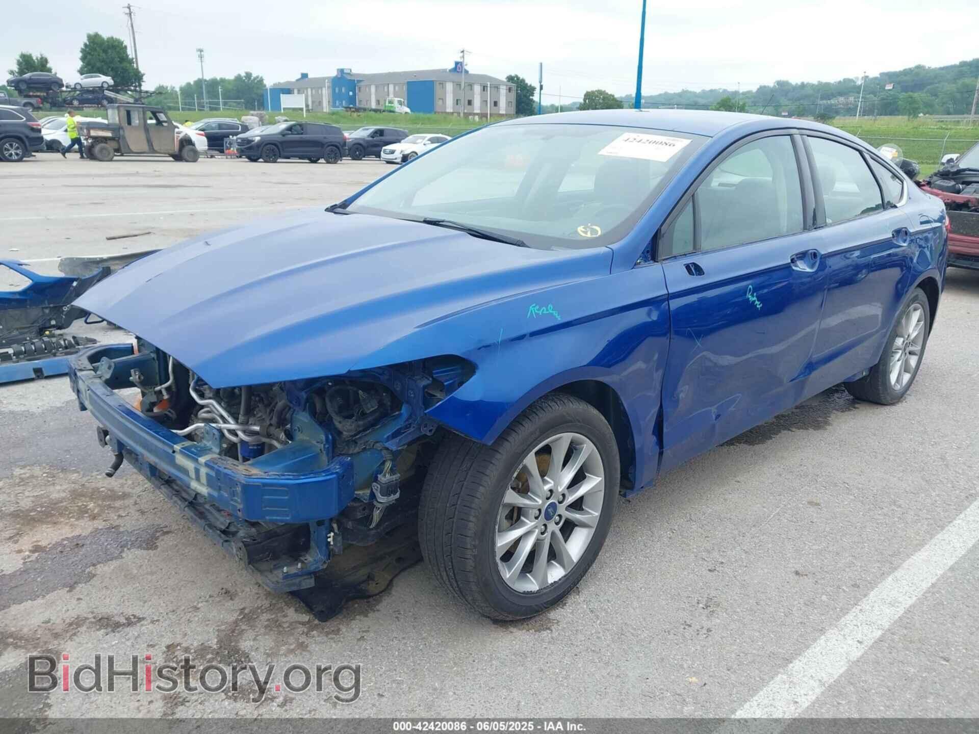 2017 FORD FUSION - VIN: 3FA6P0H77HR147120 - Фото 2