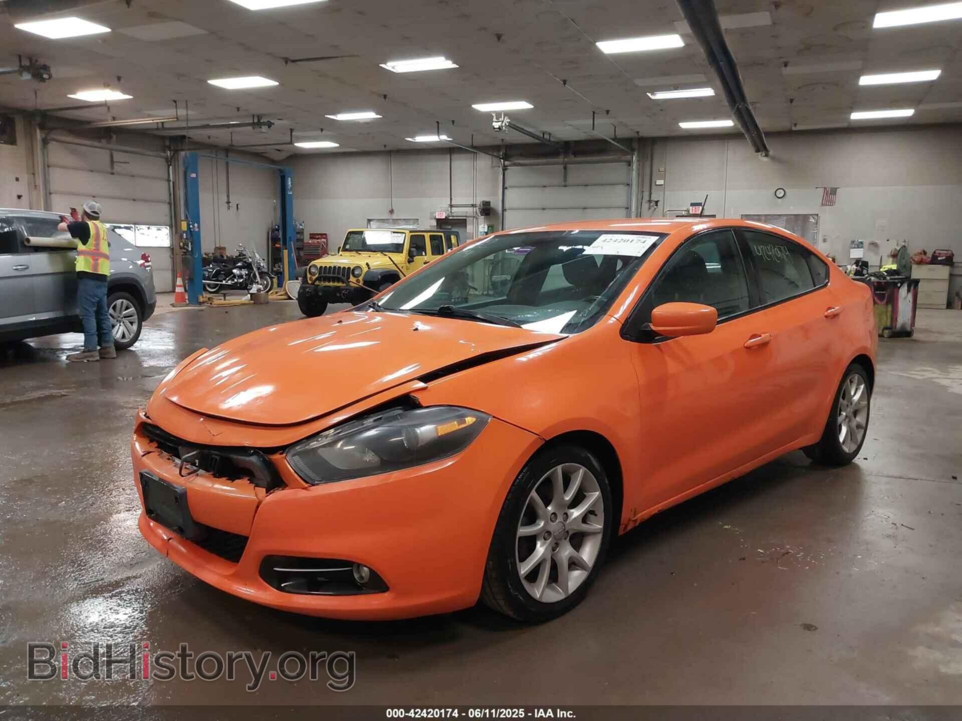 2013 DODGE DART - VIN: 1C3CDFBA1DD345468 - Фото 2