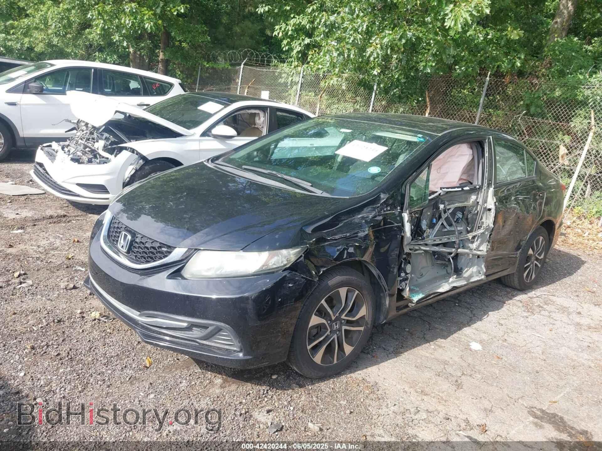 2014 HONDA CIVIC - VIN: 19XFB2F86EE057296 - Фото 2