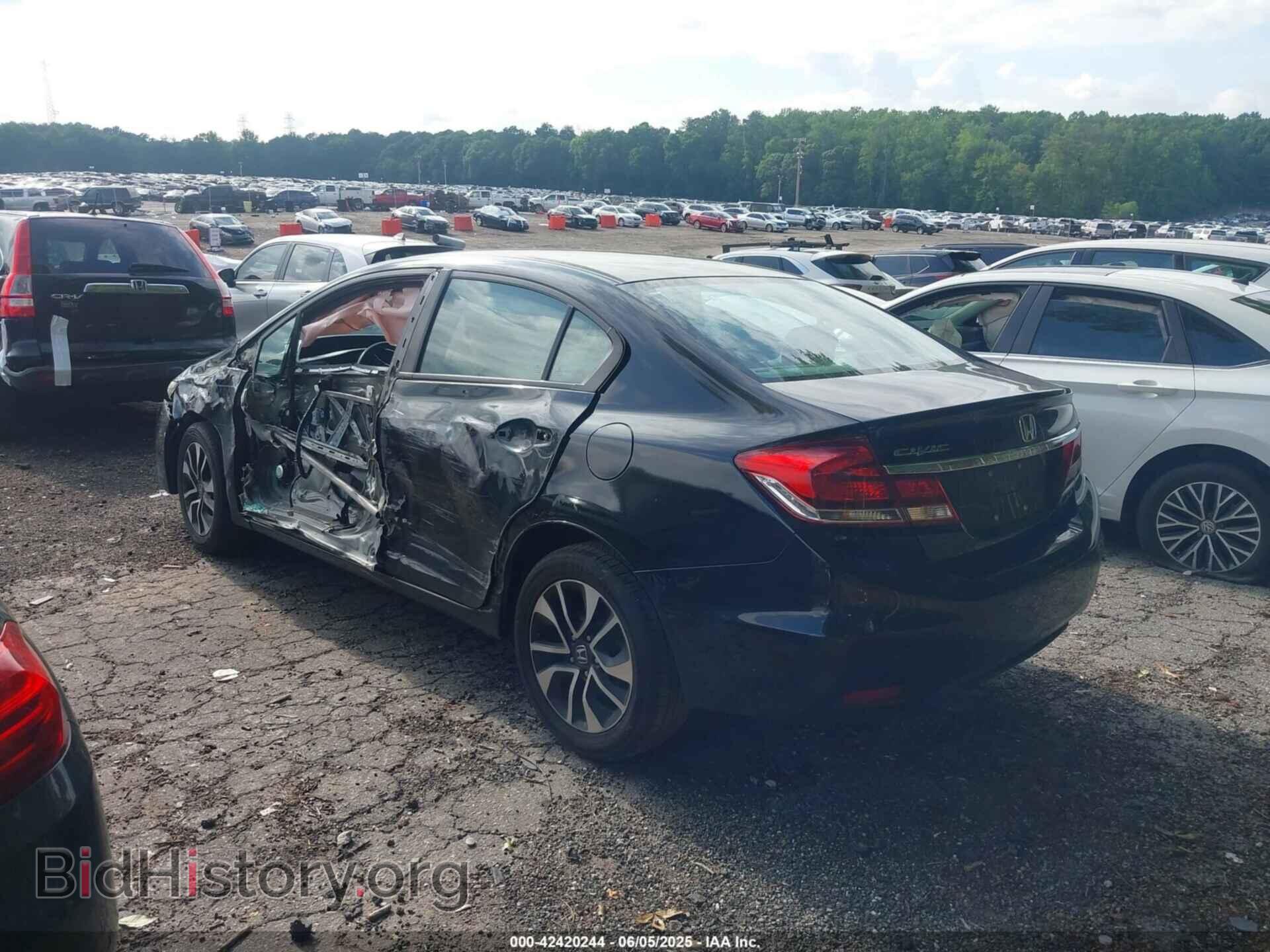2014 HONDA CIVIC - VIN: 19XFB2F86EE057296 - Фото 3