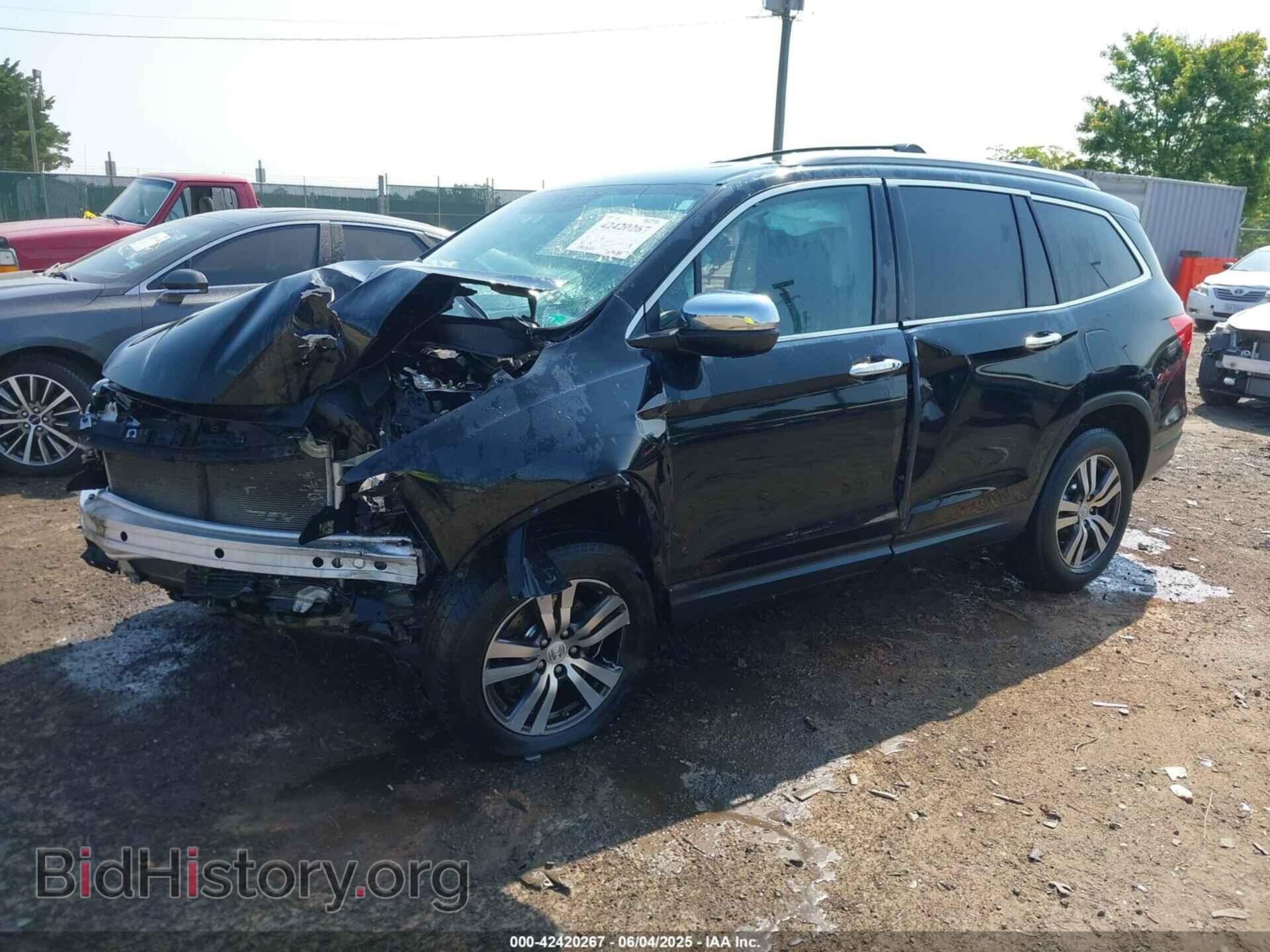 2016 HONDA PILOT - VIN: 5FNYF6H7XGB121975 - Фото 2