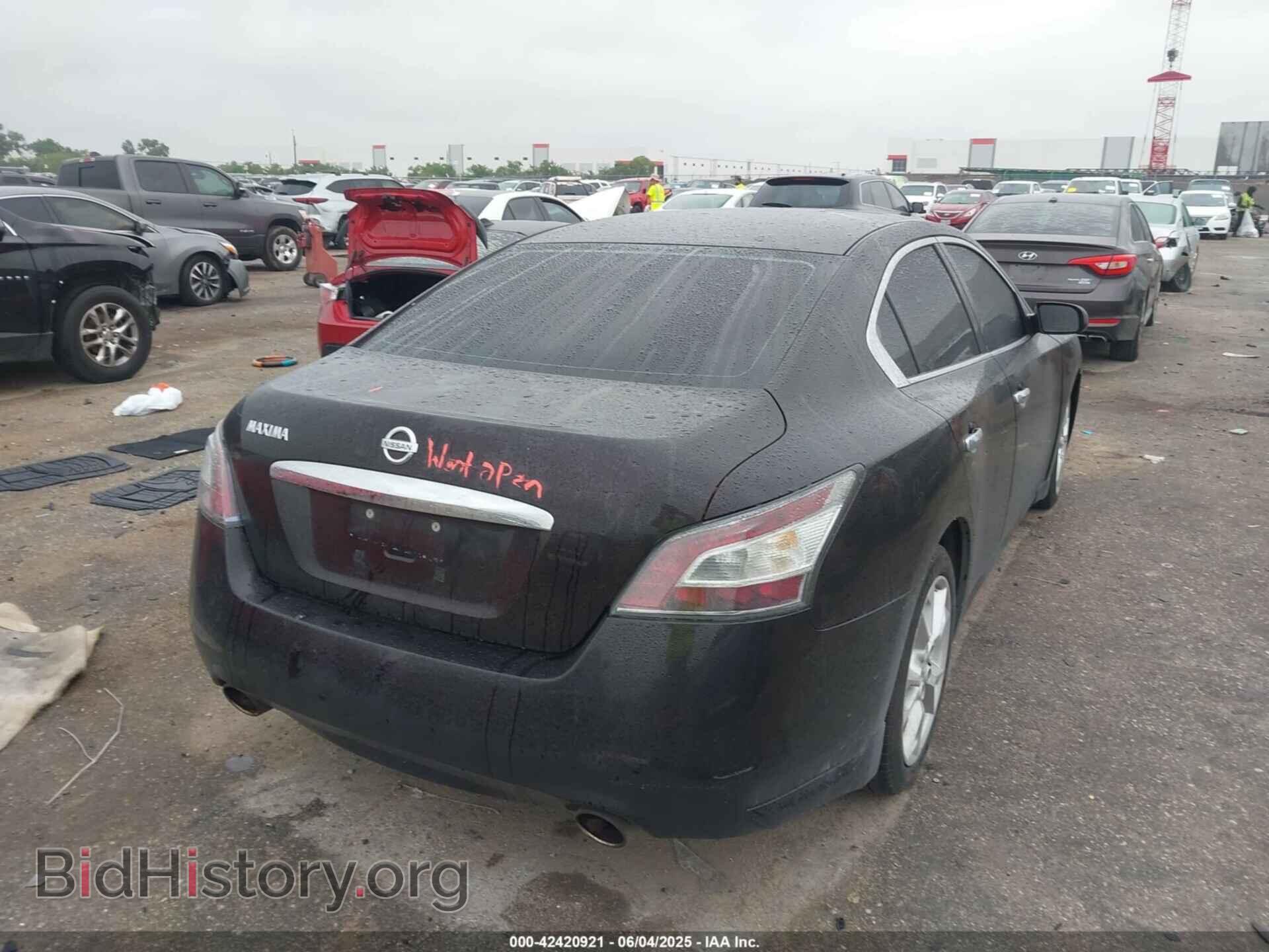 2012 NISSAN MAXIMA - VIN: 1N4AA5AP9CC868730 - Фото 4
