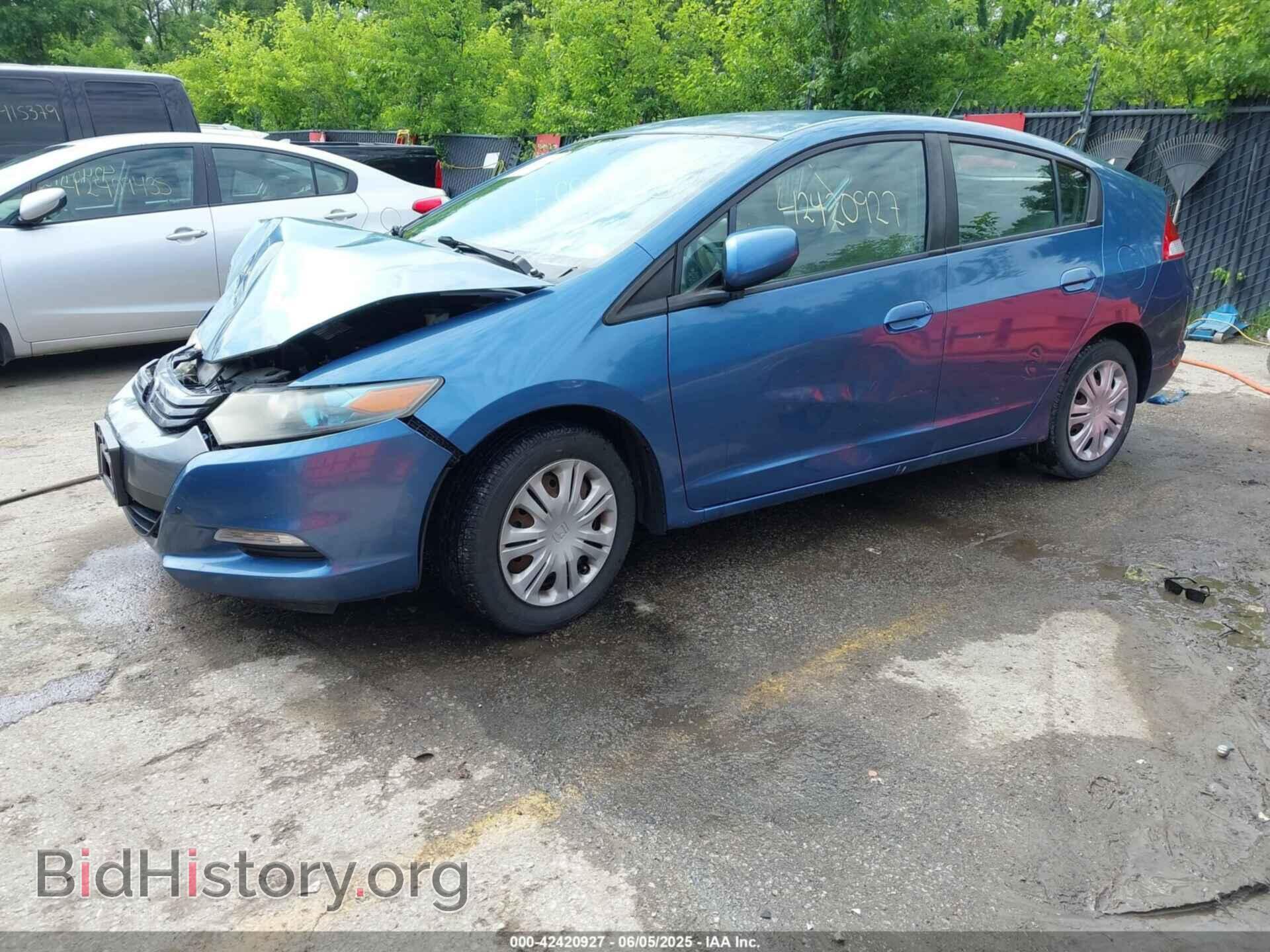 2010 HONDA INSIGHT - VIN: JHMZE2H5XAS042328 - Фото 2