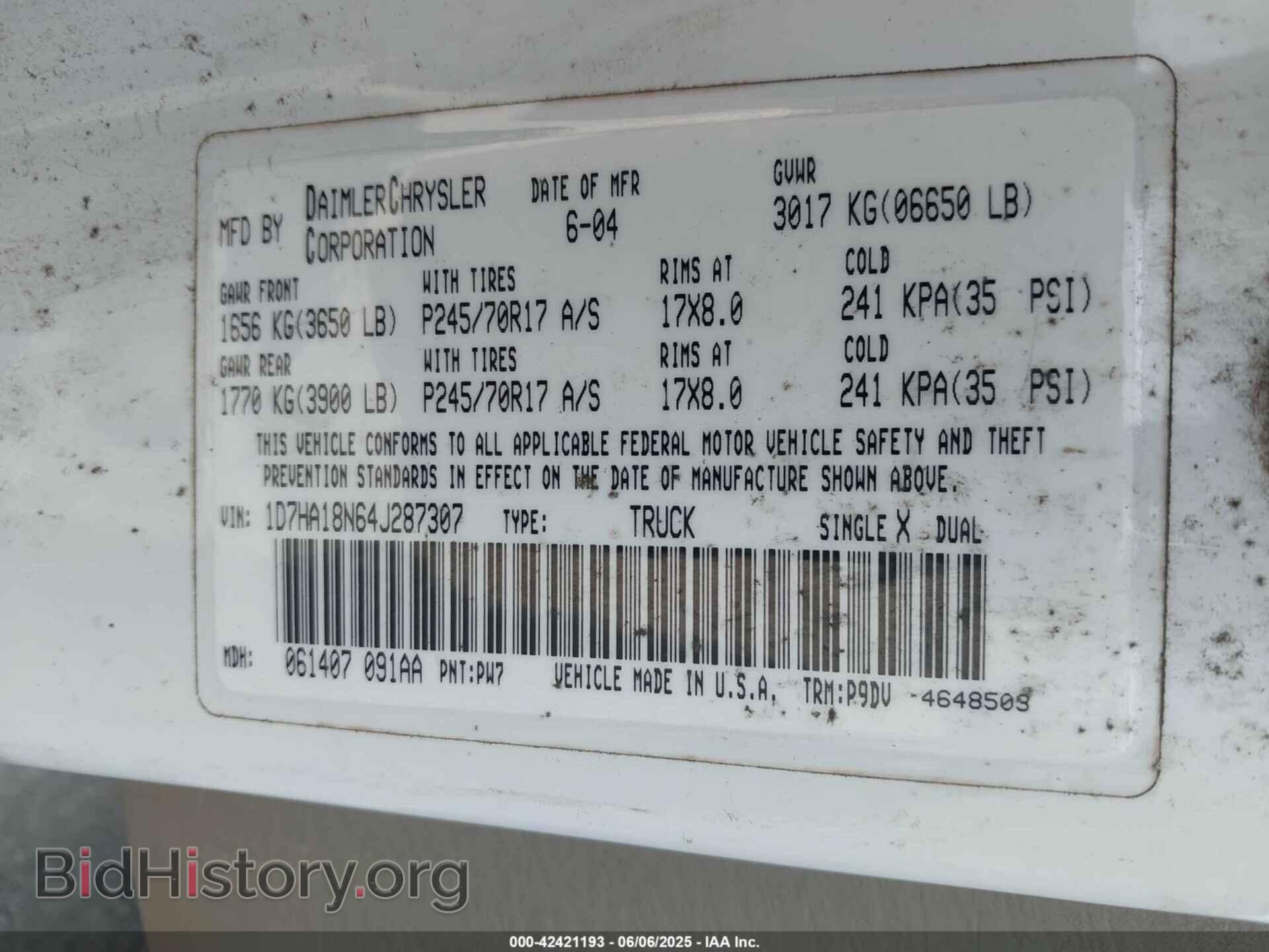 2005 DODGE RAM 2500 - VIN: 3D7KR28C75G710174 - Фото 9
