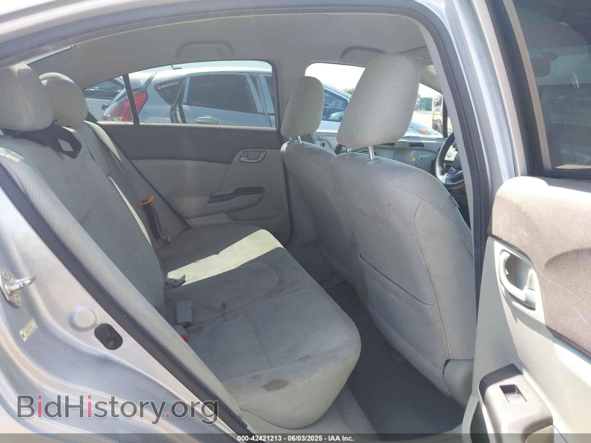 2012 HONDA CIVIC - VIN: 2HGFB2F56CH573568 - Фото 8