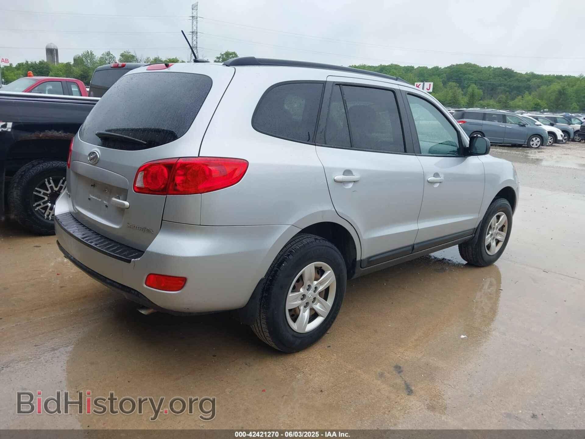 2009 HYUNDAI SANTA FE - VIN: 5NMSG13D29H282454 - Фото 4