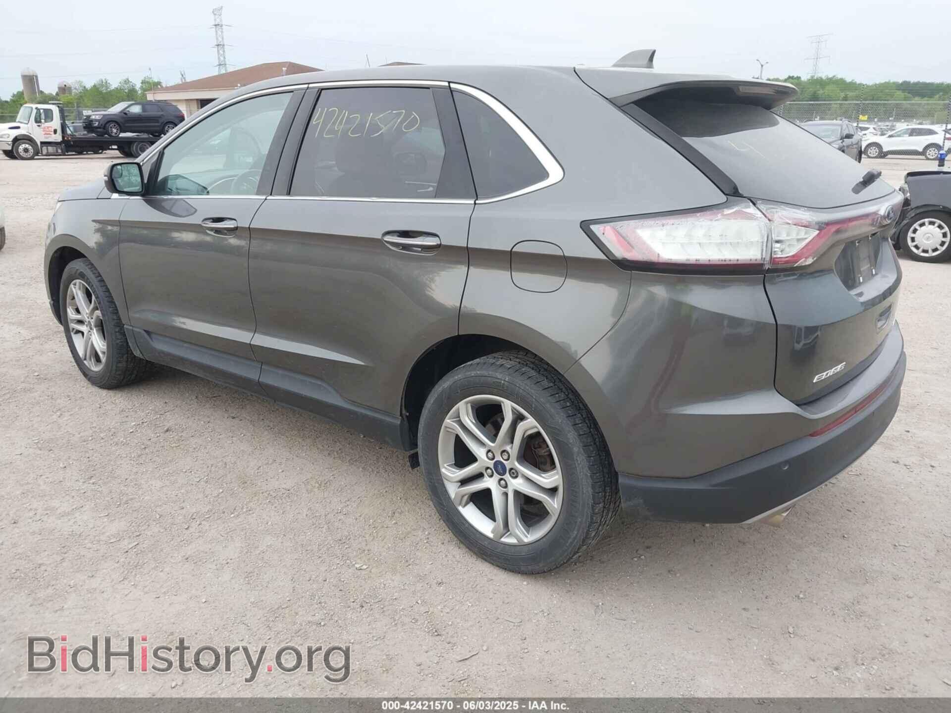2015 FORD EDGE - VIN: 2FMTK3K96FBB48063 - Фото 3