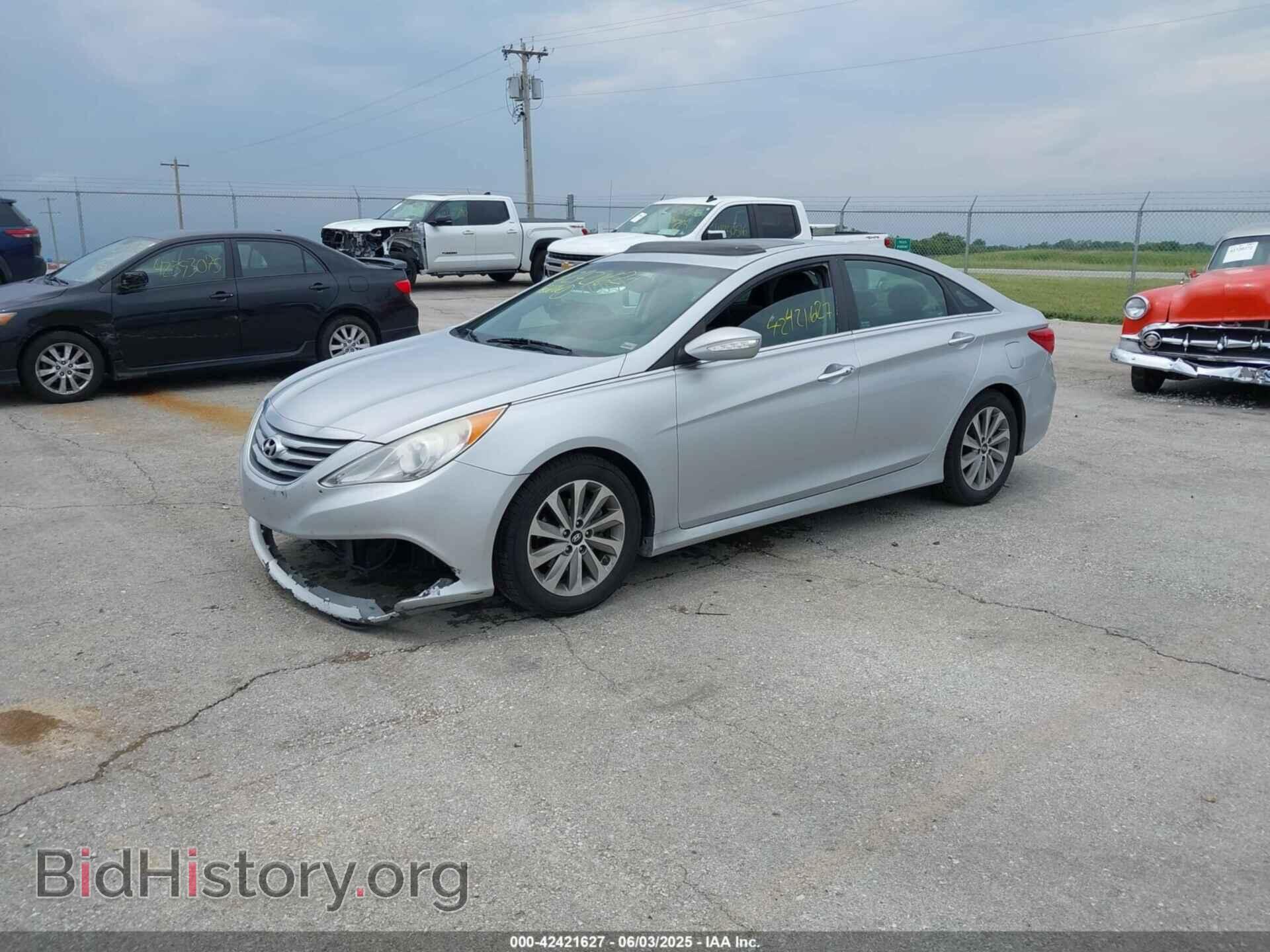 2014 HYUNDAI SONATA - VIN: 5NPEC4AC4EH880613 - Фото 2