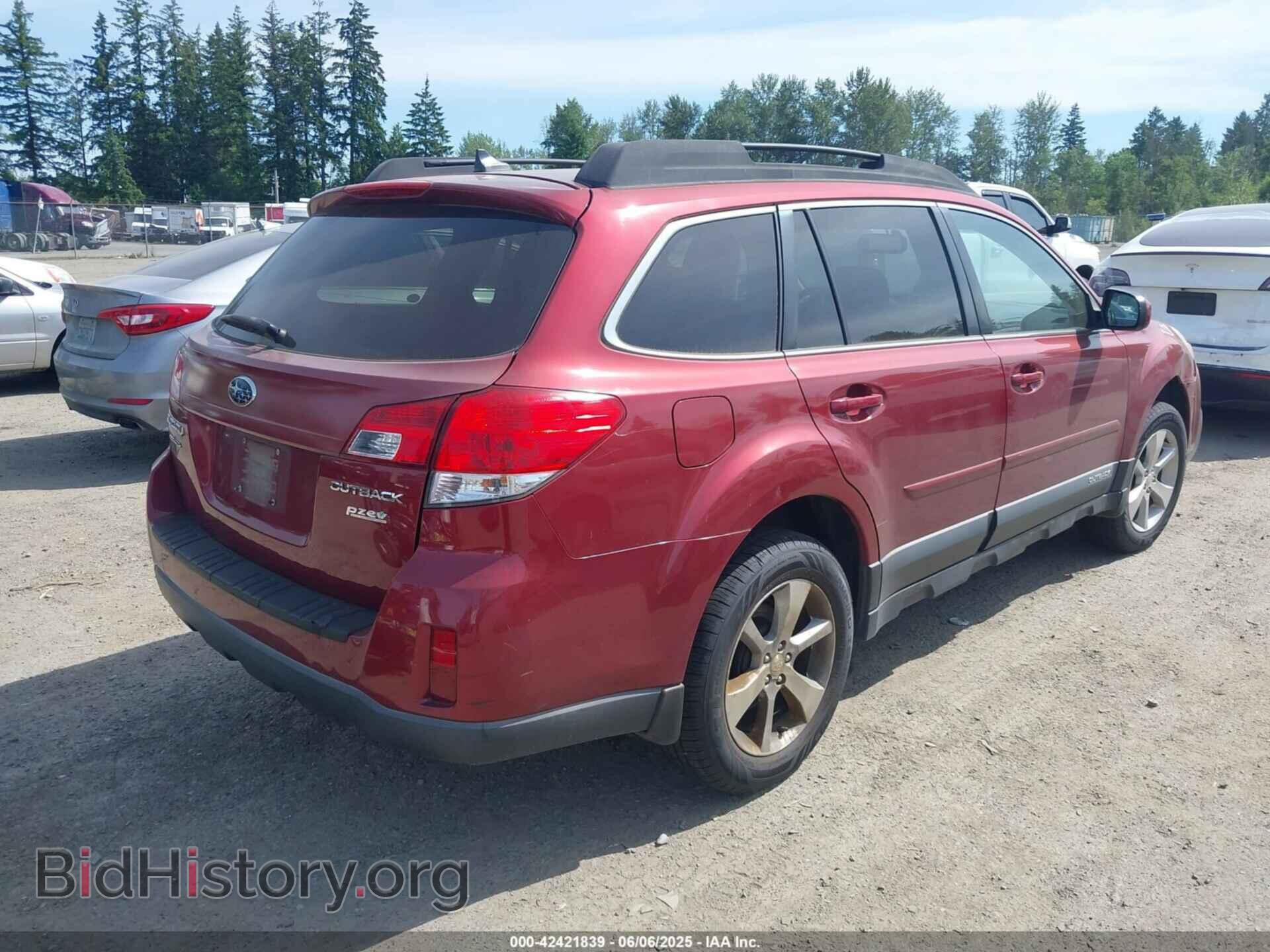 2014 SUBARU OUTBACK - VIN: 4S4BRBLC4E3234160 - Фото 4
