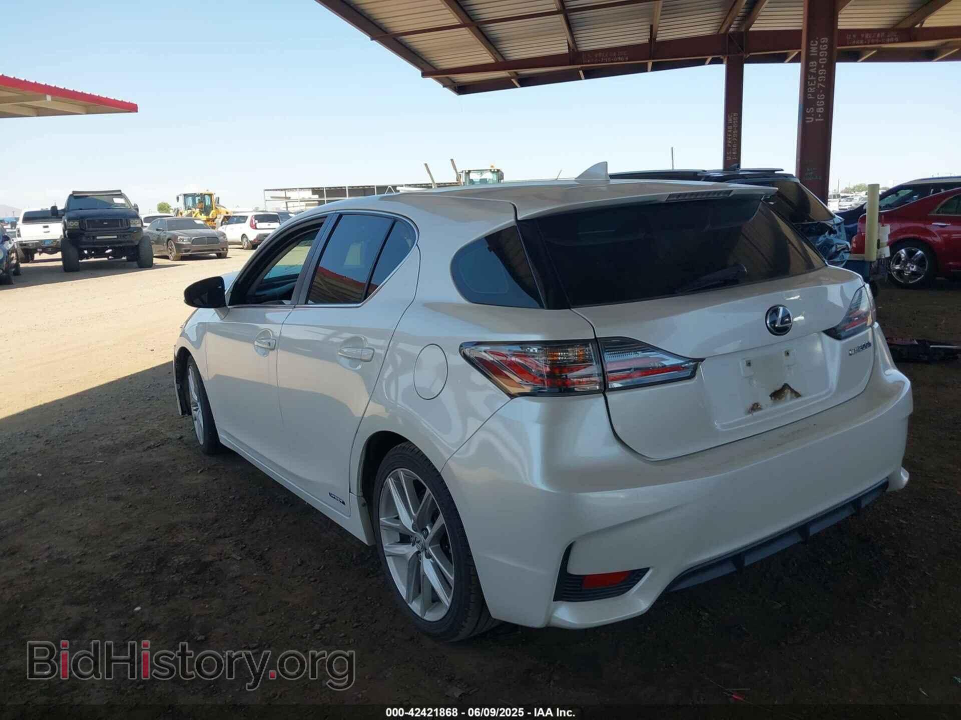 2015 LEXUS CT 200H - VIN: JTHKD5BH6F2230652 - Фото 3