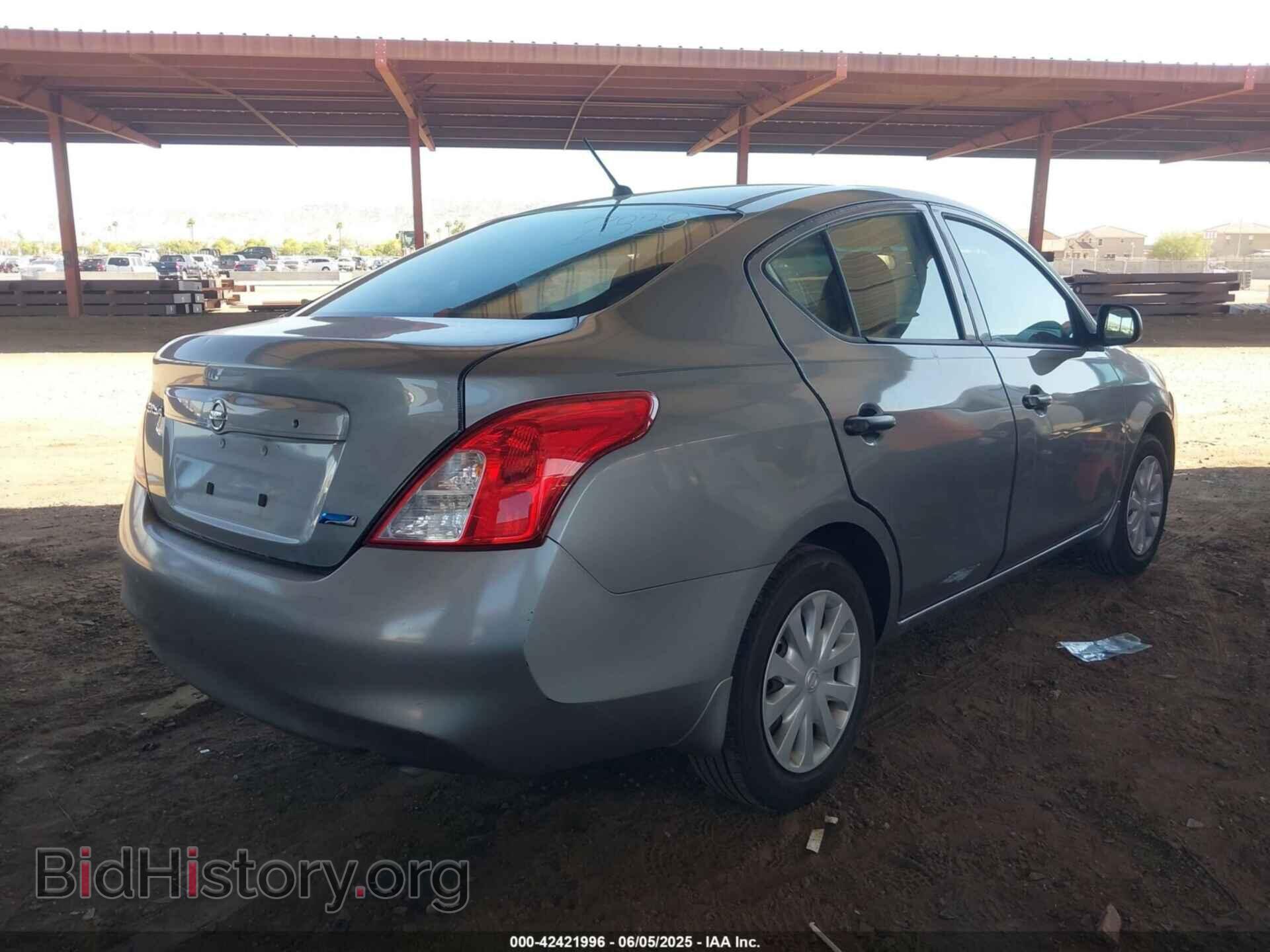 2012 NISSAN VERSA - VIN: 3N1CN7AP1CL925190 - Фото 4