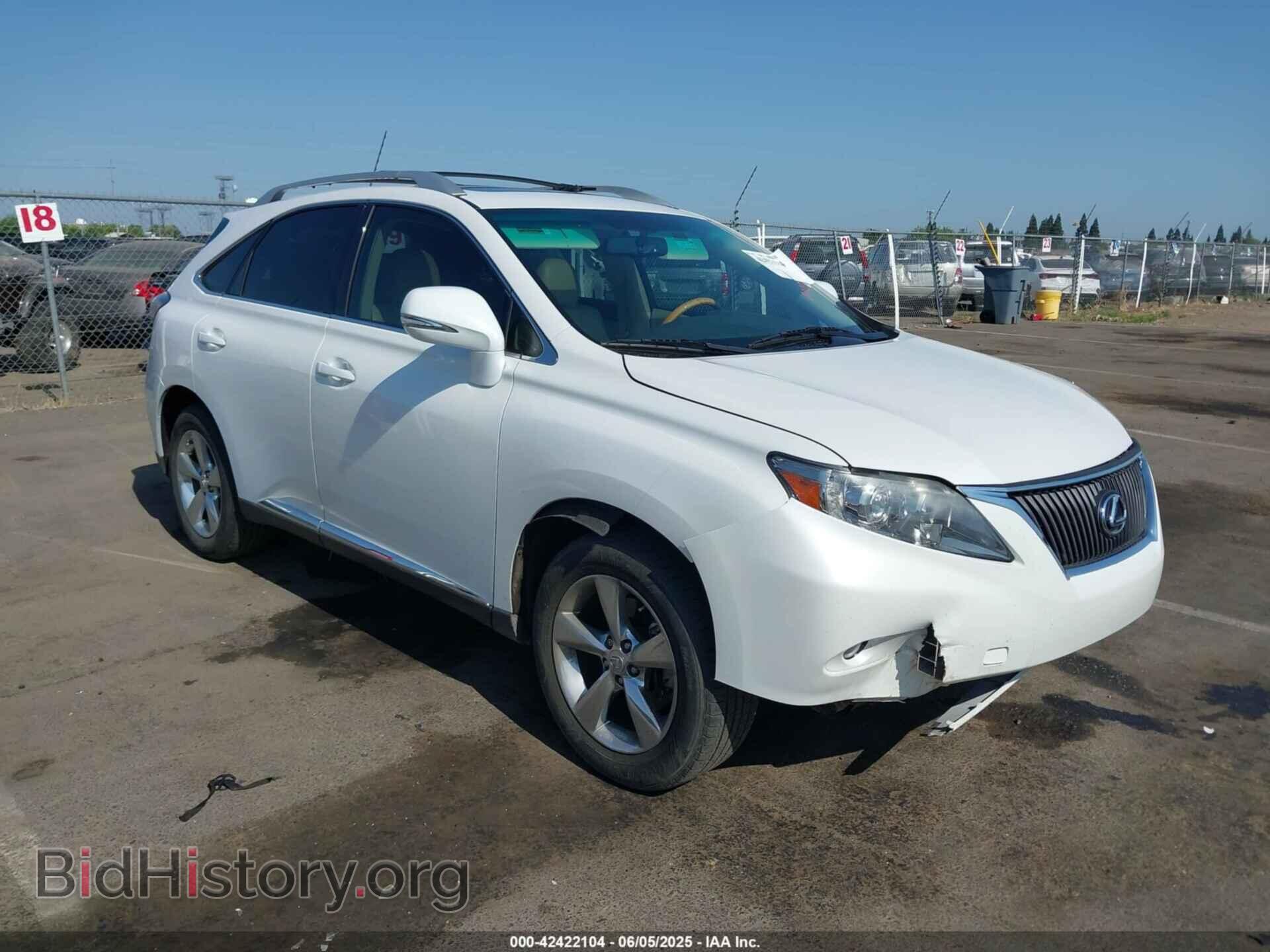 Photo 2T2ZK1BA8CC068999 - LEXUS RX 350 2012