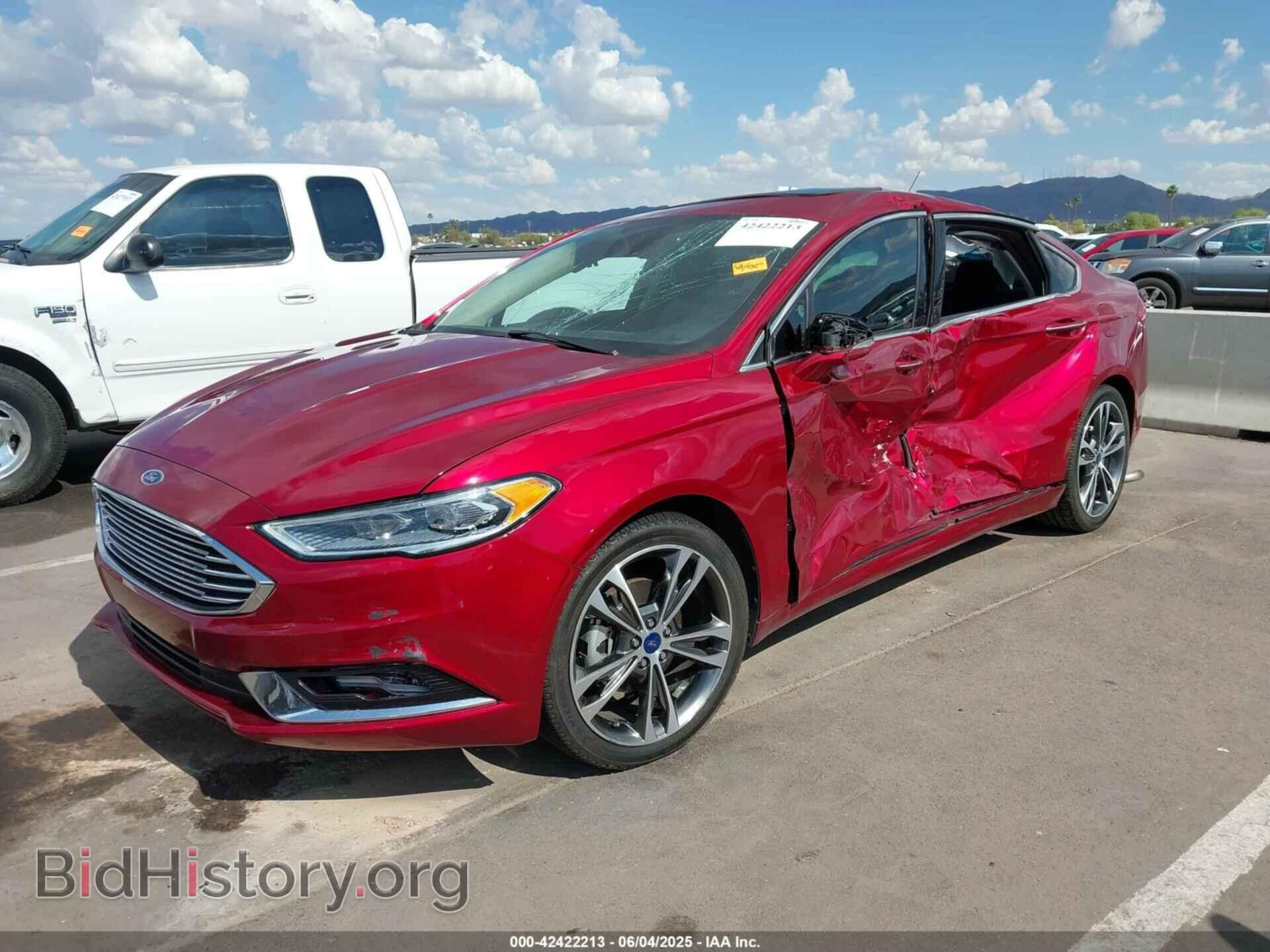 2017 FORD FUSION - VIN: 3FA6P0K98HR207447 - Фото 2