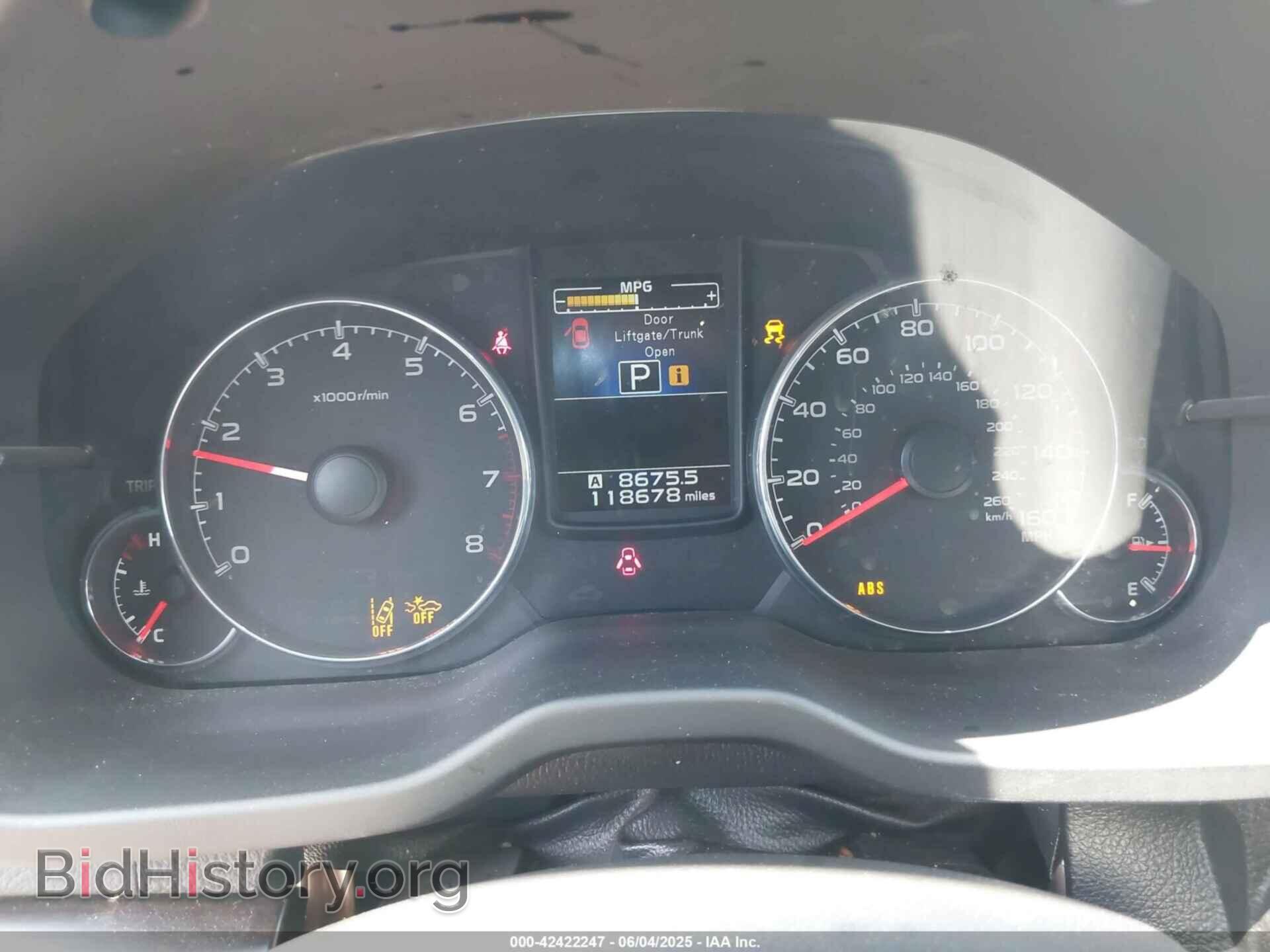 2014 SUBARU OUTBACK - VIN: 4S4BRDPC3E2279215 - Фото 7