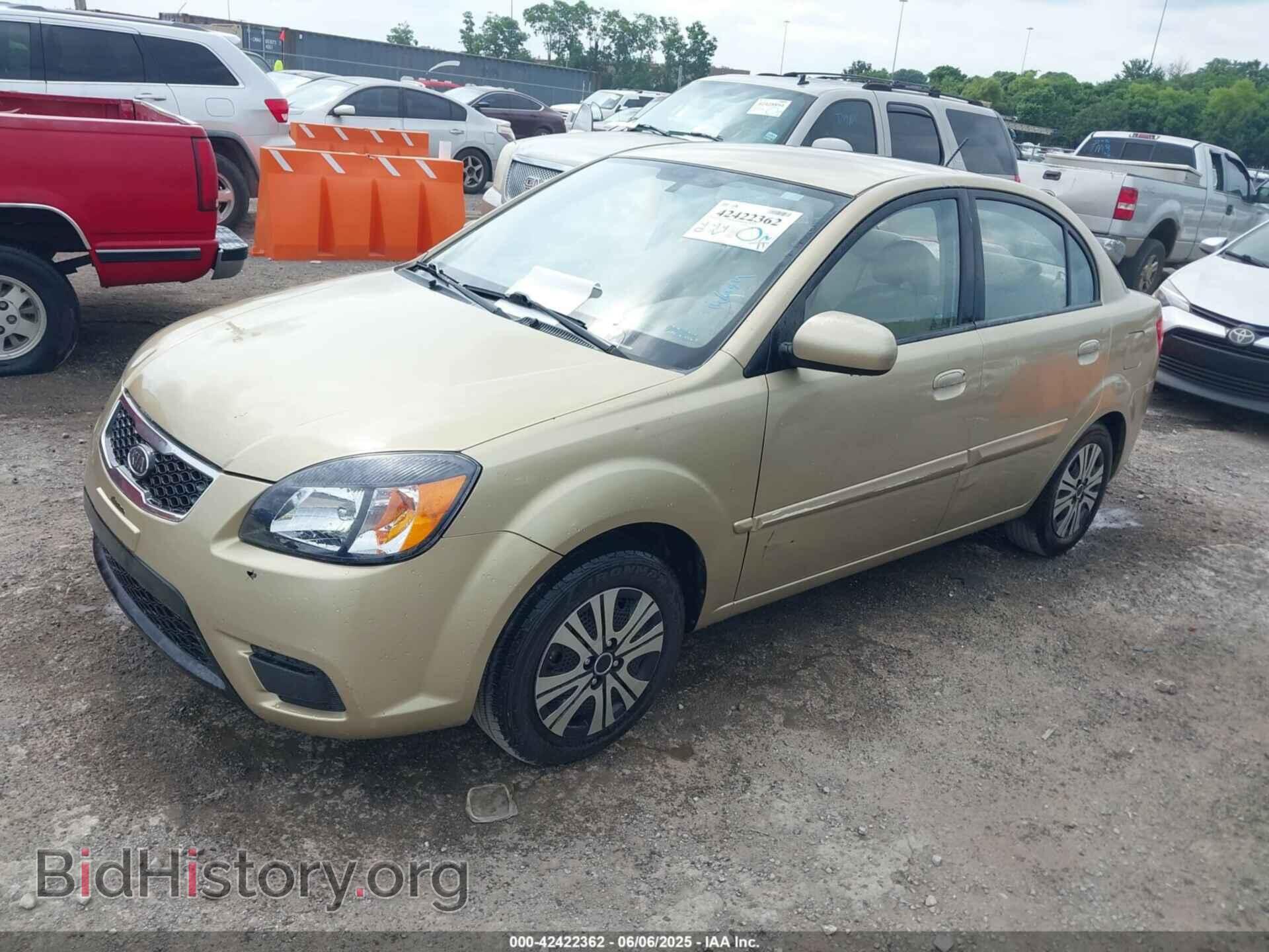 2011 KIA RIO - VIN: KNADH4A35B6731305 - Фото 2